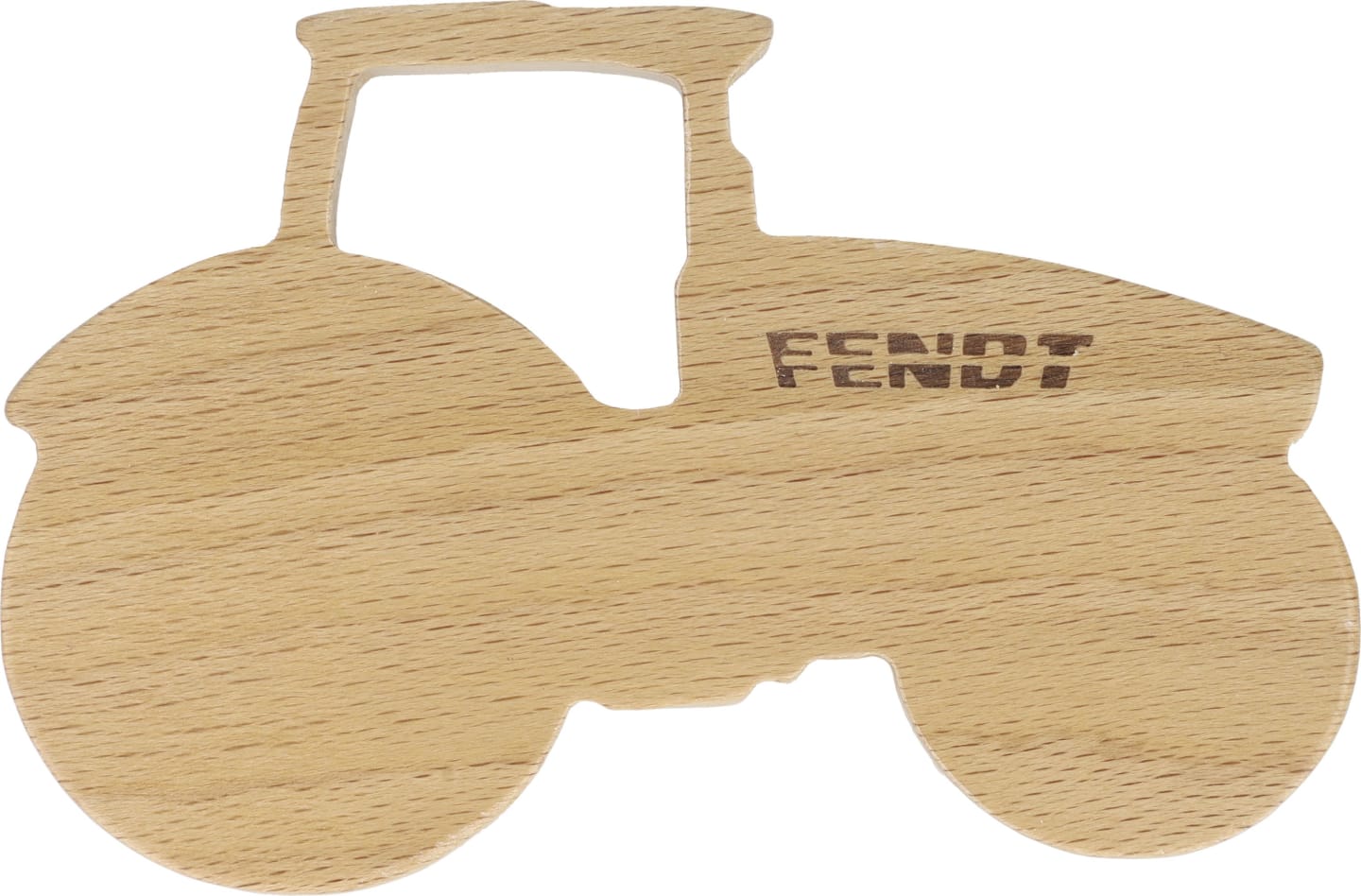 Fendt Flaschenöffner aus Buchenholz in Traktorform, X991022245000