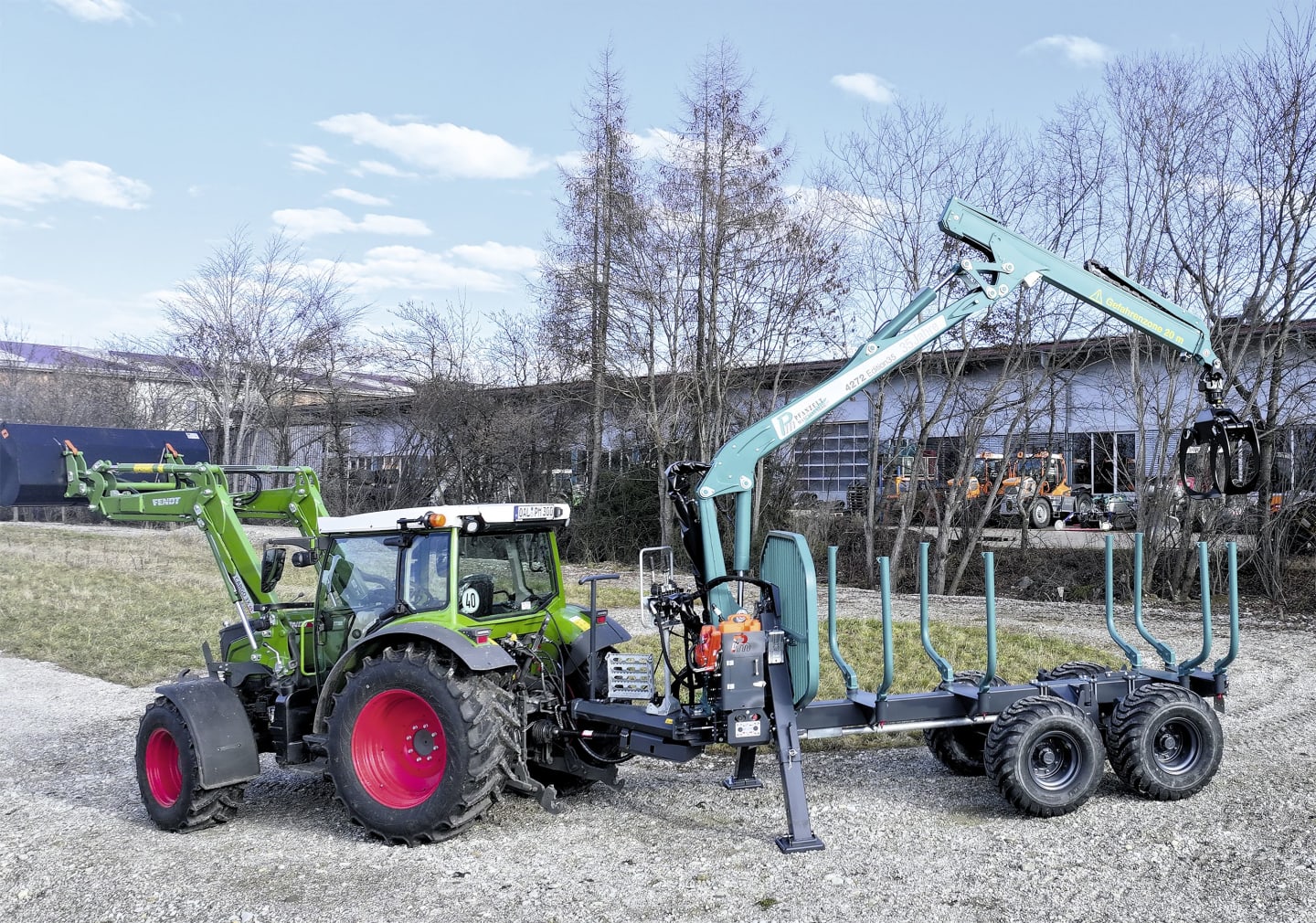 Pfanzelt Rückewagen "Profi-Line P11+"