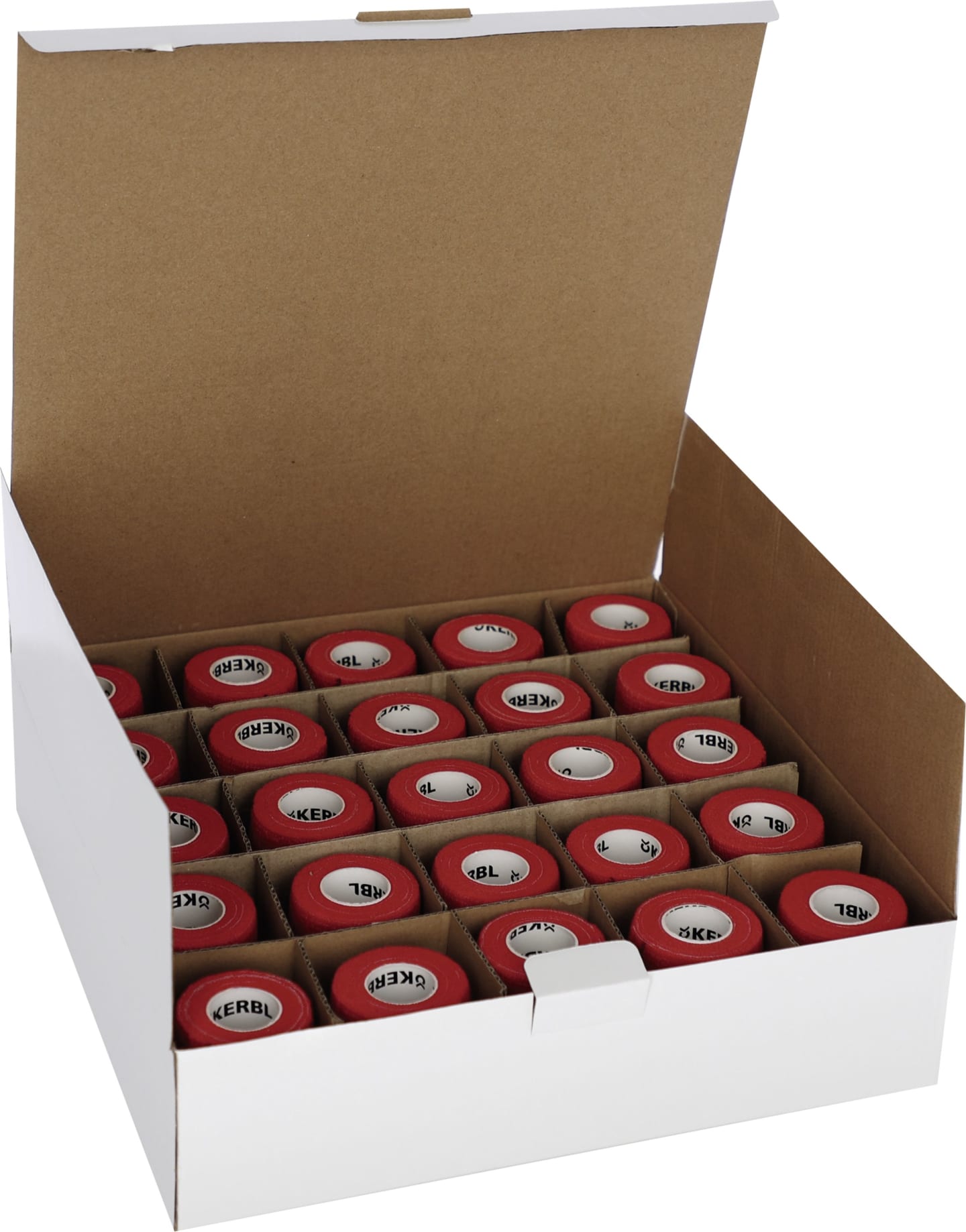 KERBL Klauenverband "Vetlastic" 7,5 cm x 4,5 m, 25 St., rot, 16570