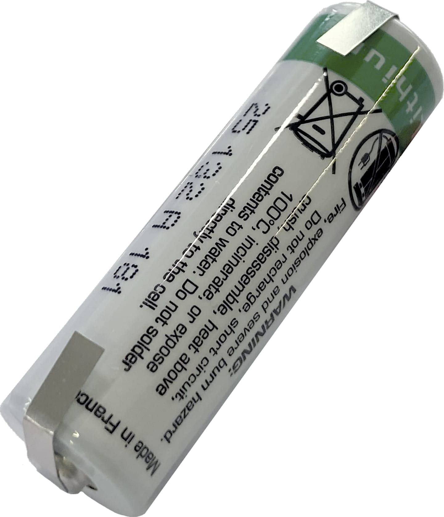 Emis Batterie Lithium AAA für Betriebsstundenzähler BZ-V5.0 bis Serien Nr. 24275,
