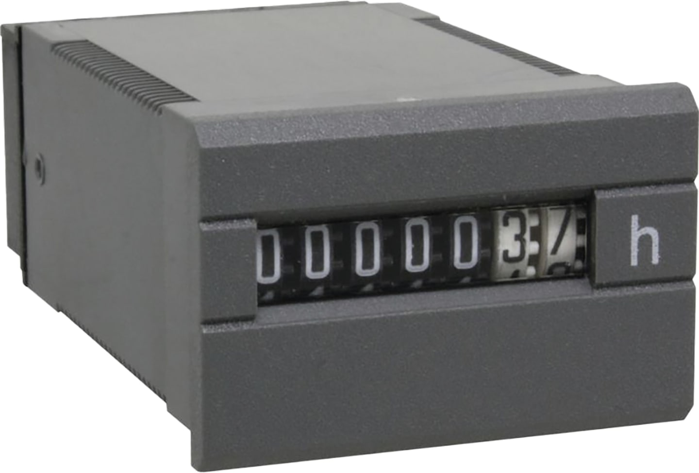 Emis Betriebsstundenzähler 12 – 24 V DC, bis 99.999,99 h, keine Nullstellung, 219638