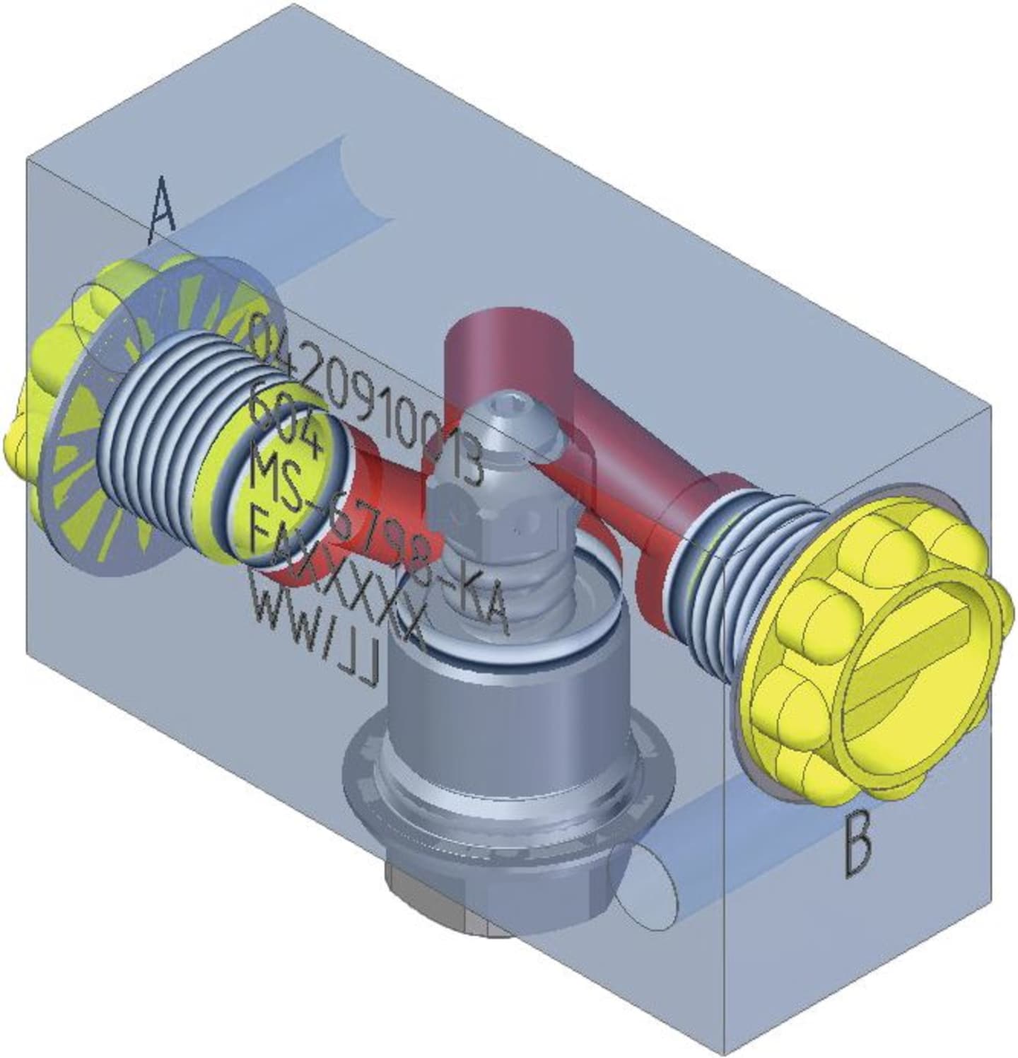 Vorspannventil "MS-6798-KA -G-" 40 bar, G 1/4" IG, 40 l/min