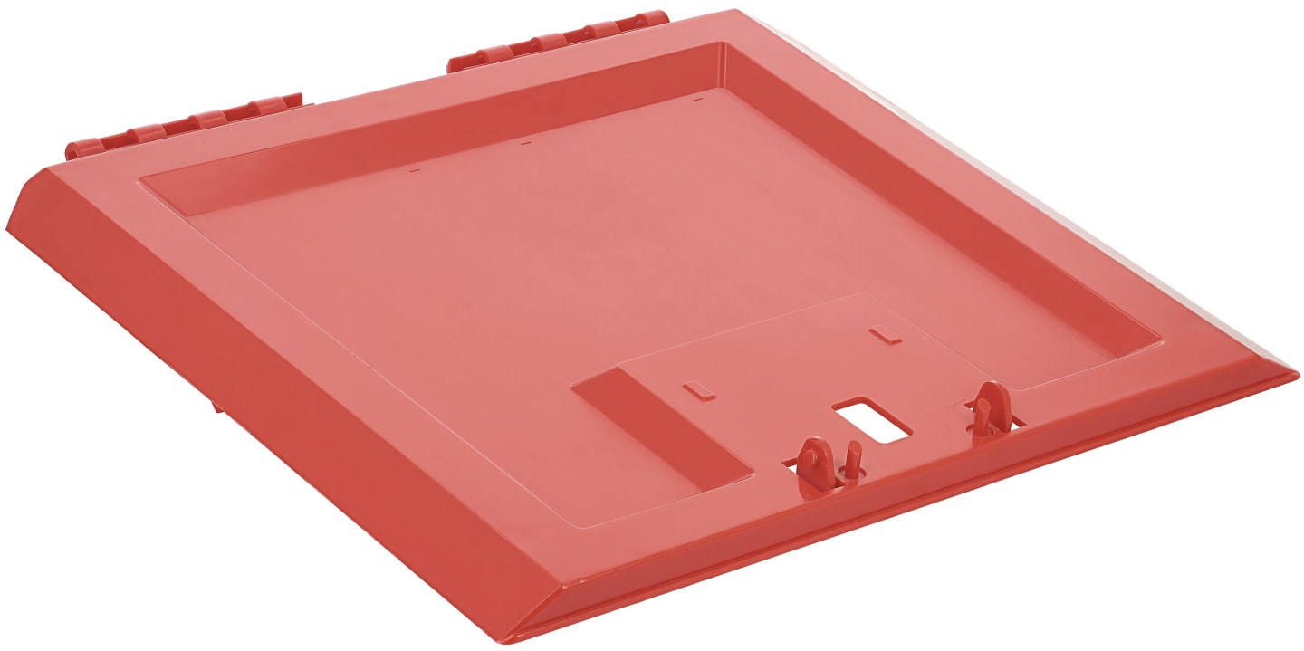 Wolf-Garten® Schutzklappe Kunststoff, rot, für Fangkorb, 4740345