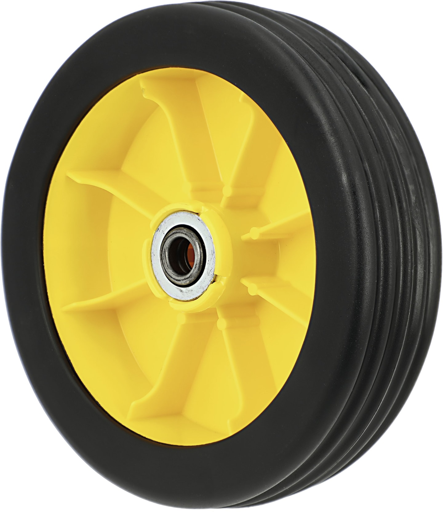Wolf-Garten® Ersatzrad 170 x 43 mm, Ø Achse 12 mm, Breite Nabe 38 mm, für Wolf Garten Rasenmäher, 6340050