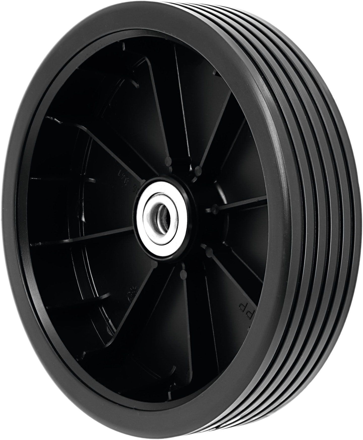 Wolf-Garten® Ersatzrad 170 x 40 mm, Ø Achse 12 mm, Breite Nabe 31 mm, für Wolf Garten Rasenmäher, 4936041