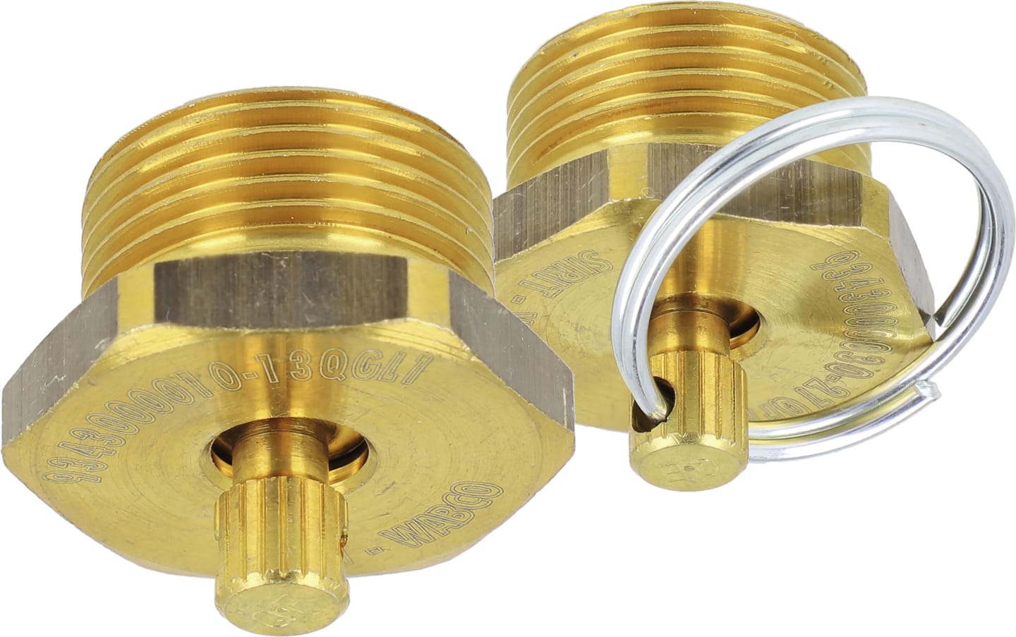 Wabco Entwässerungsventil M 22 x 1,5 AG, mit/ohne Schlüsselring, DIN 74292, für Luft, Wasser, Mineralöl
