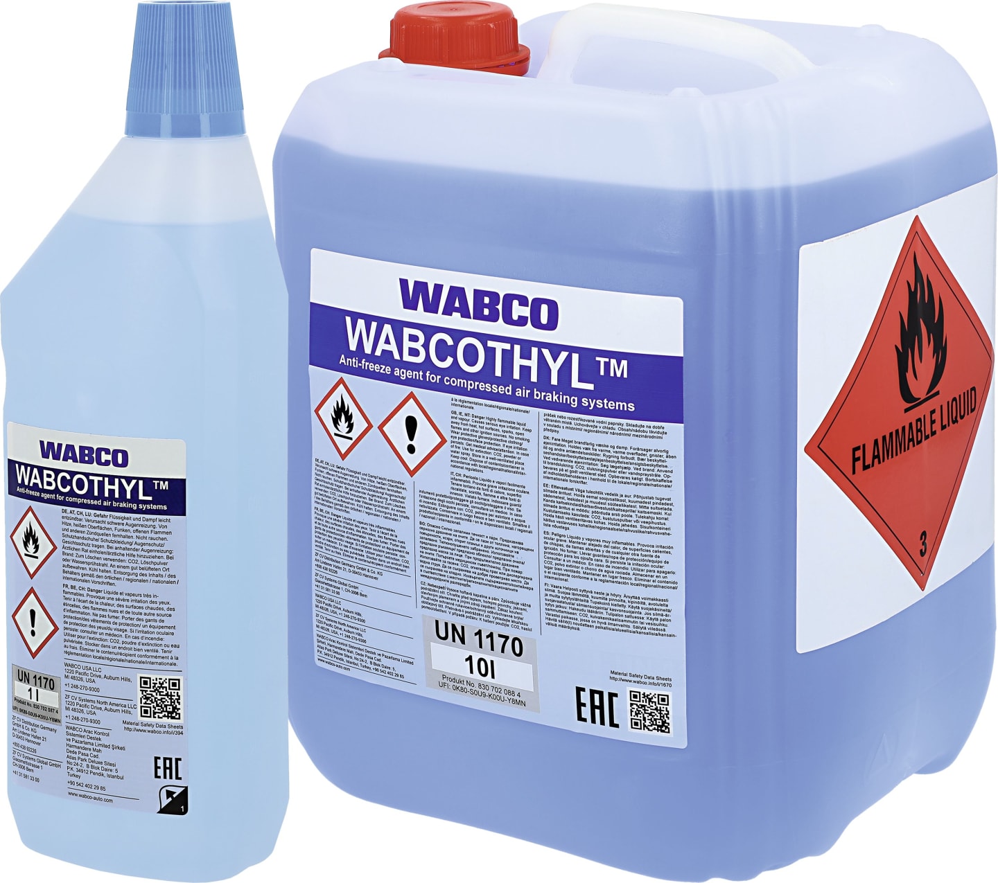 Wabco Frostschutzmittel "Wabcothyl" für Druckluftbremsanlagen