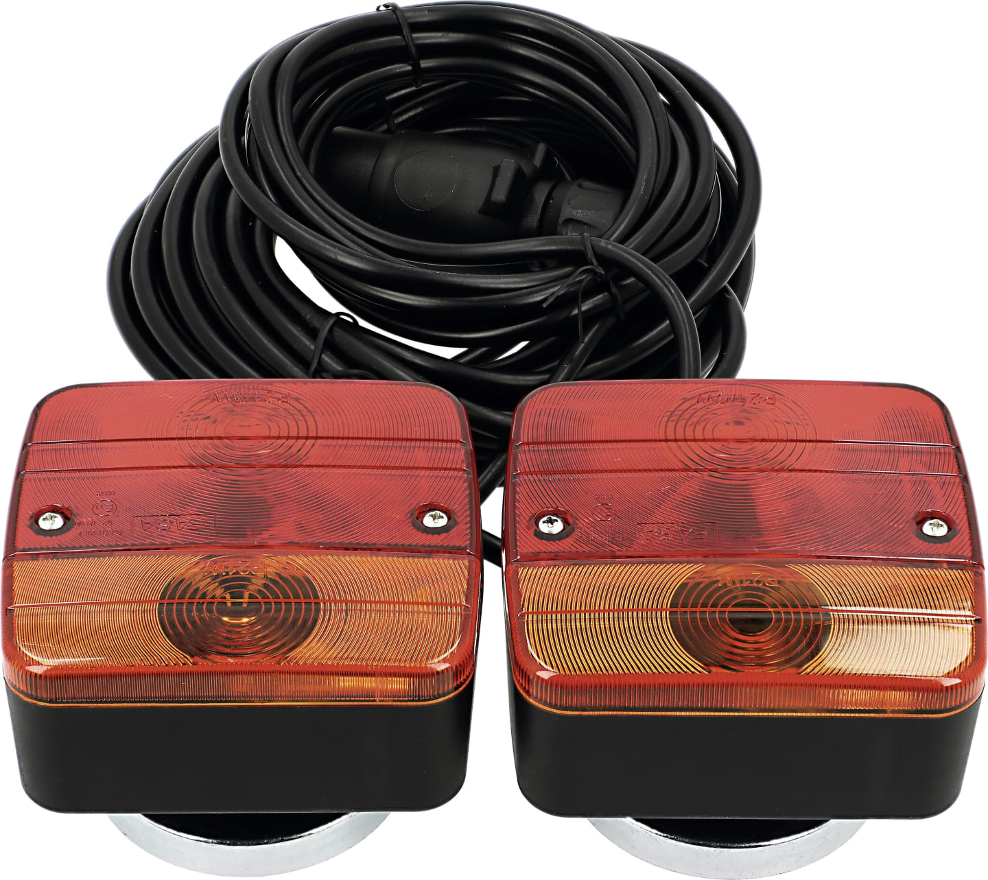 Jokon Rückleuchtensatz, Magnethaftung, Schluss-, Brems-, Blinklicht, Länge Kabel 7 m, 1370 G