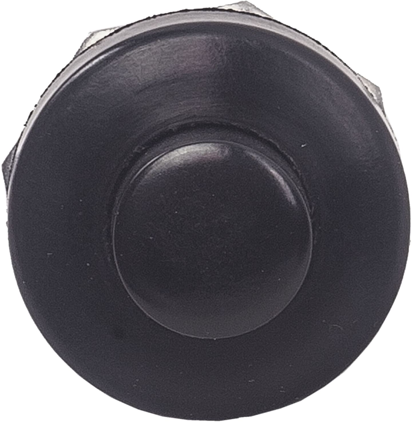 Herth + Buss Druckknopfschalter schwarz, 2 x Flachsteckanschluss 6,3 mm, 12 V 10 A; 24 V 2,5 A, 70 468 222