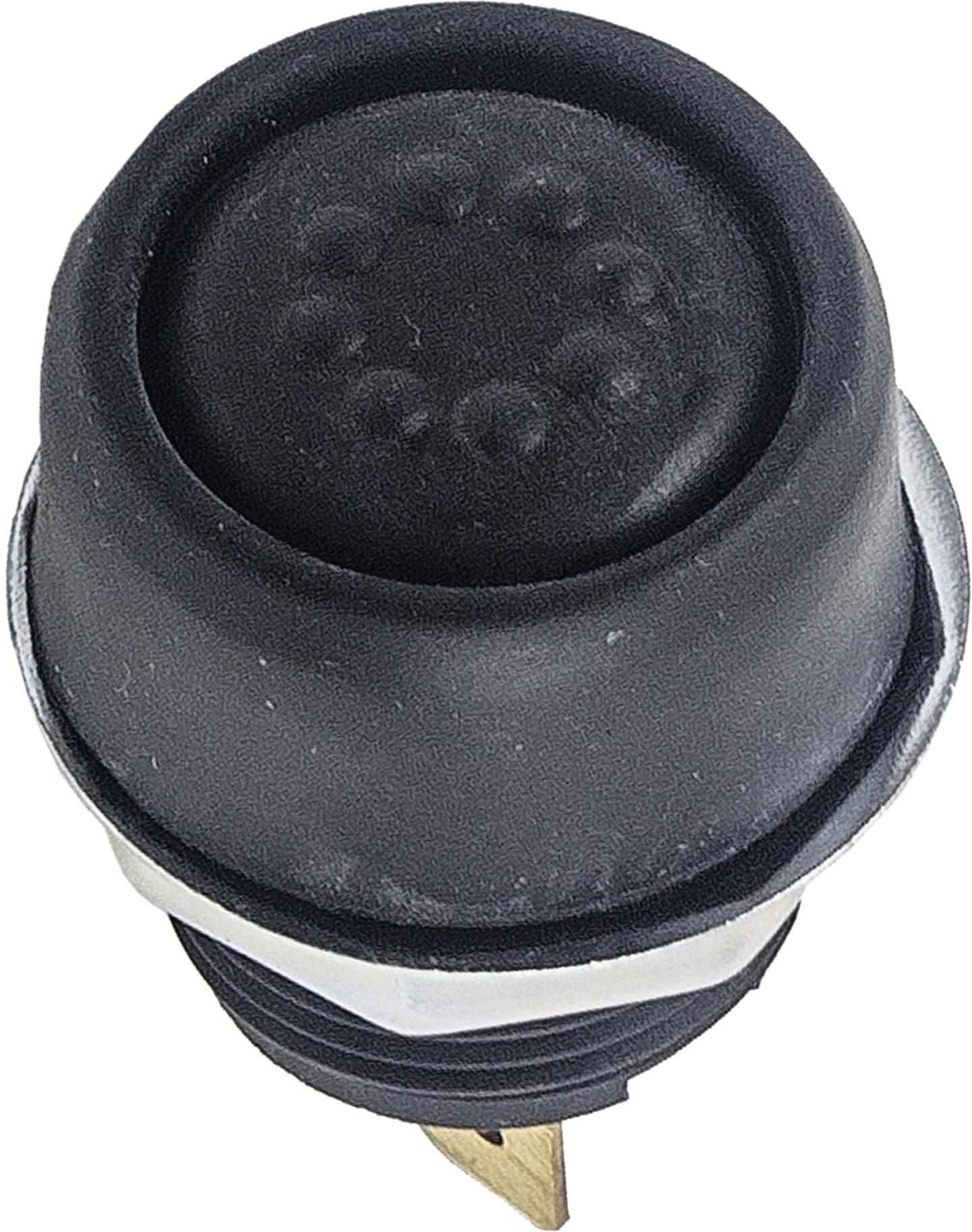 Herth + Buss Druckknopfschalter schwarz, 2 x Flachsteckanschluss 6,3 mm, 12 V 25 A; 24 V 2,5 A, 70 468 083