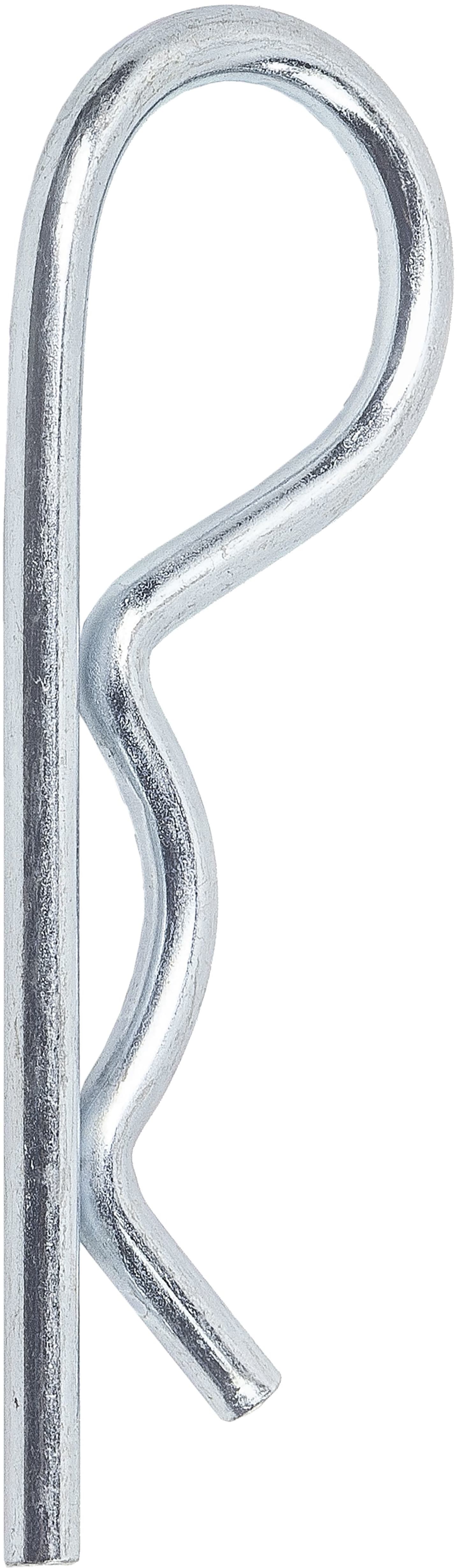 Federstecker einfach gebogen, verzinkt