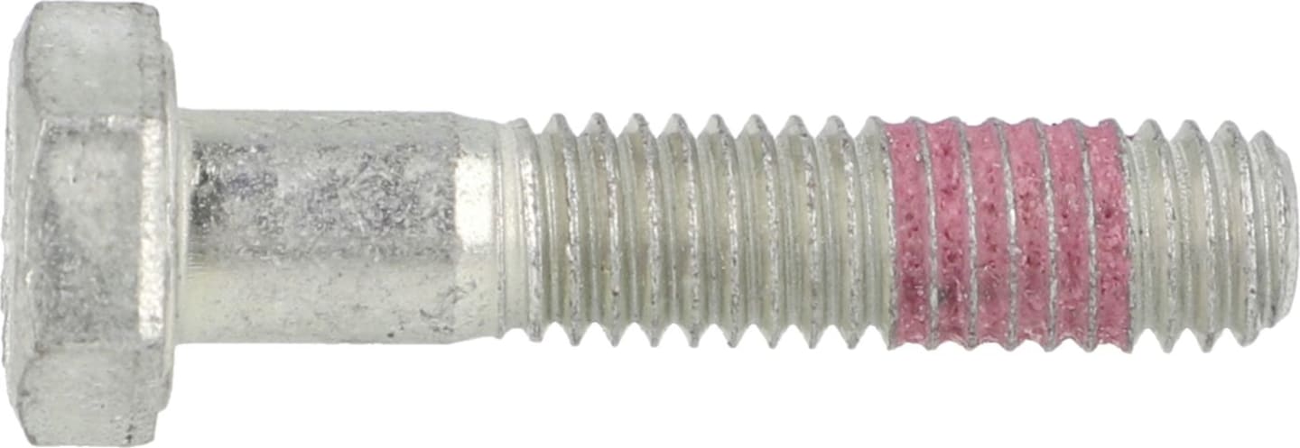 Schumacher Sechskantschraube DIN 931; ISO 4014 M 6 x 28 mit Sicherung, für Messerkopf, 25 St.,