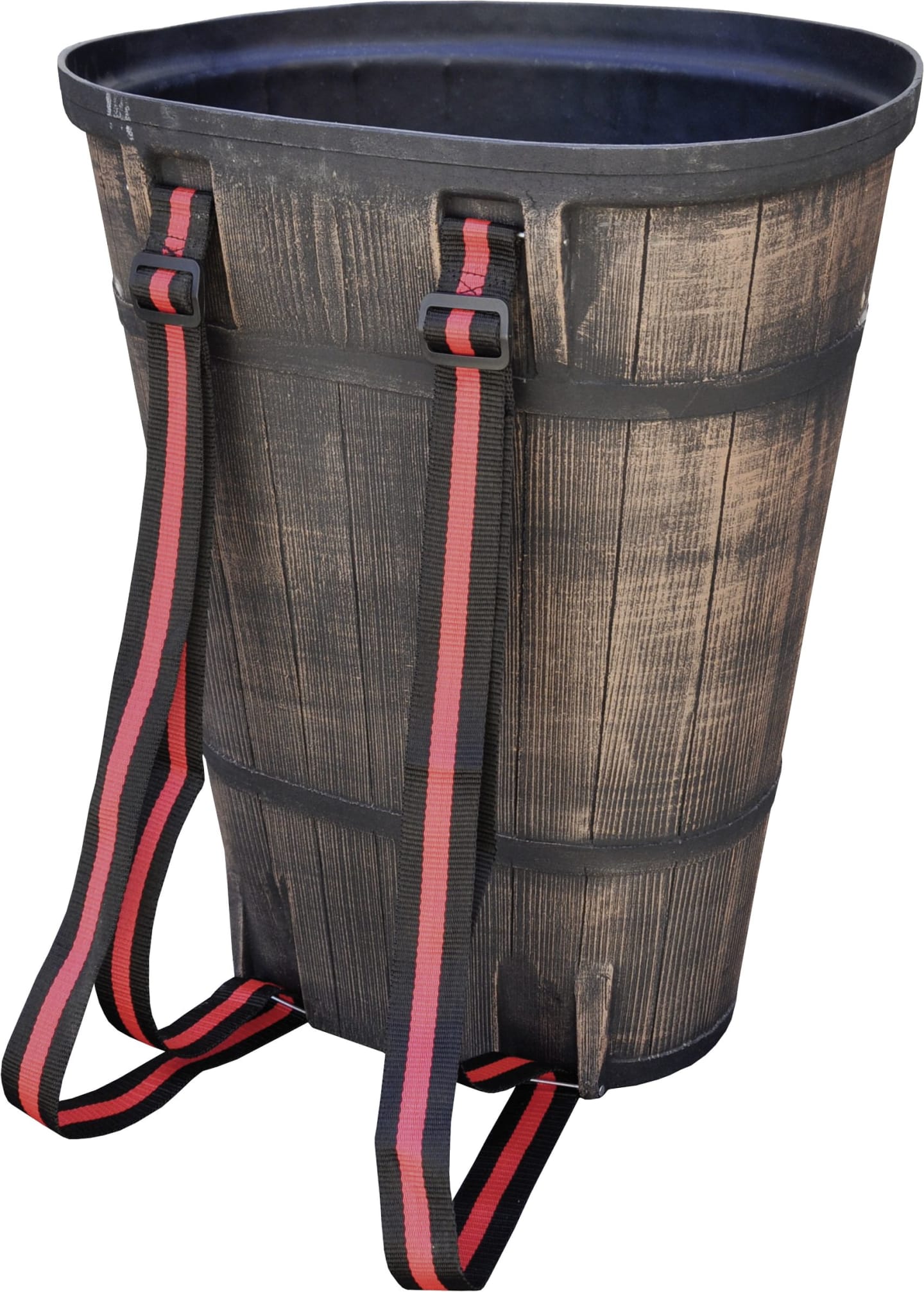 roto® Tragebütte 60 l Polyethylen in Holzoptik