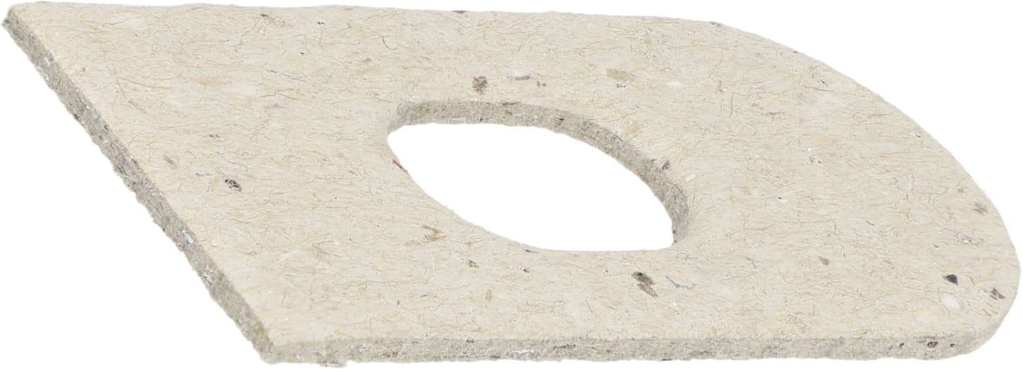 Rabe Pappscheibe eckig 65 x 30 x 2 mm 2731.07.00