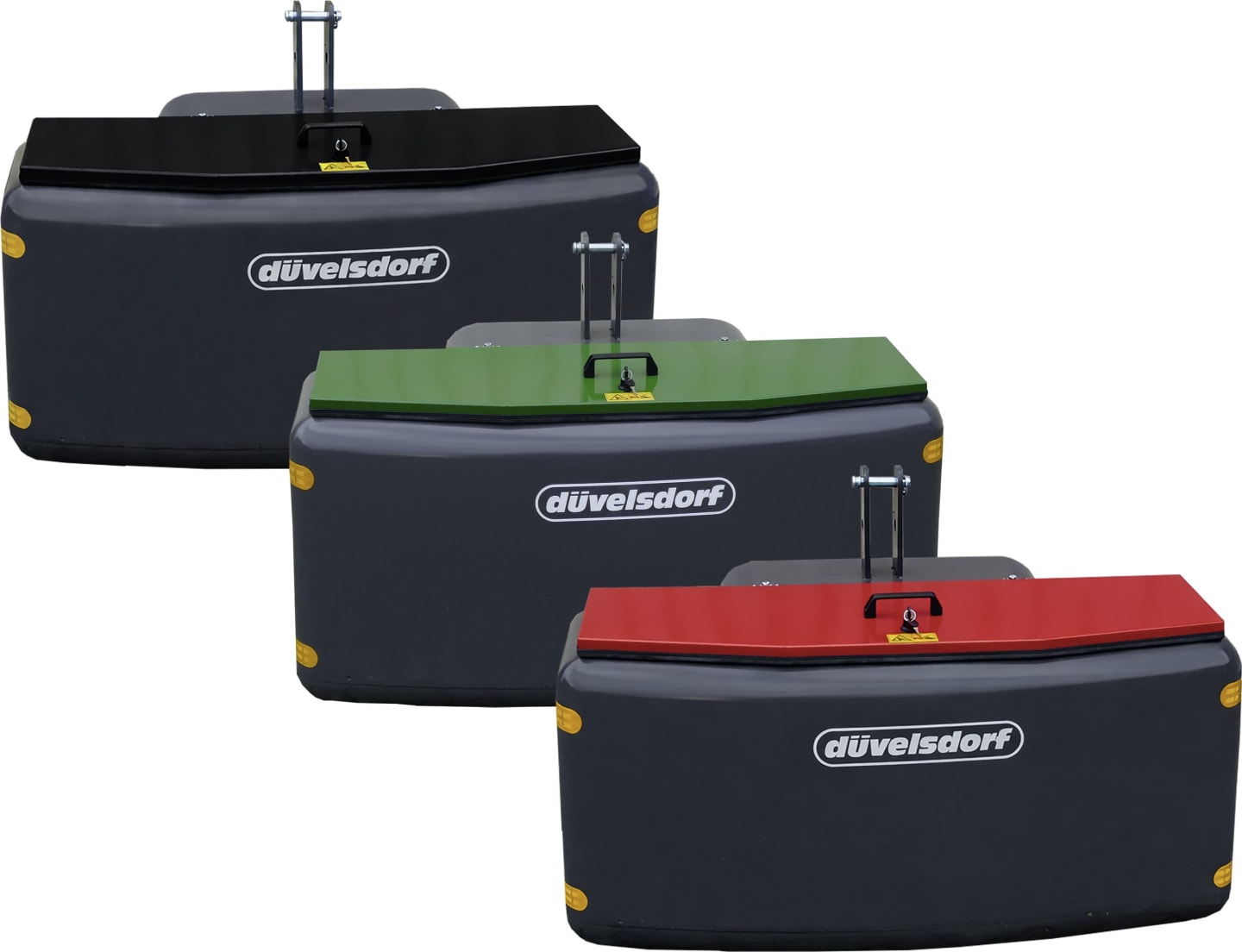 Düvelsdorf Front- und Heckgewicht Stahlbeton, mit Transportbox 160 l