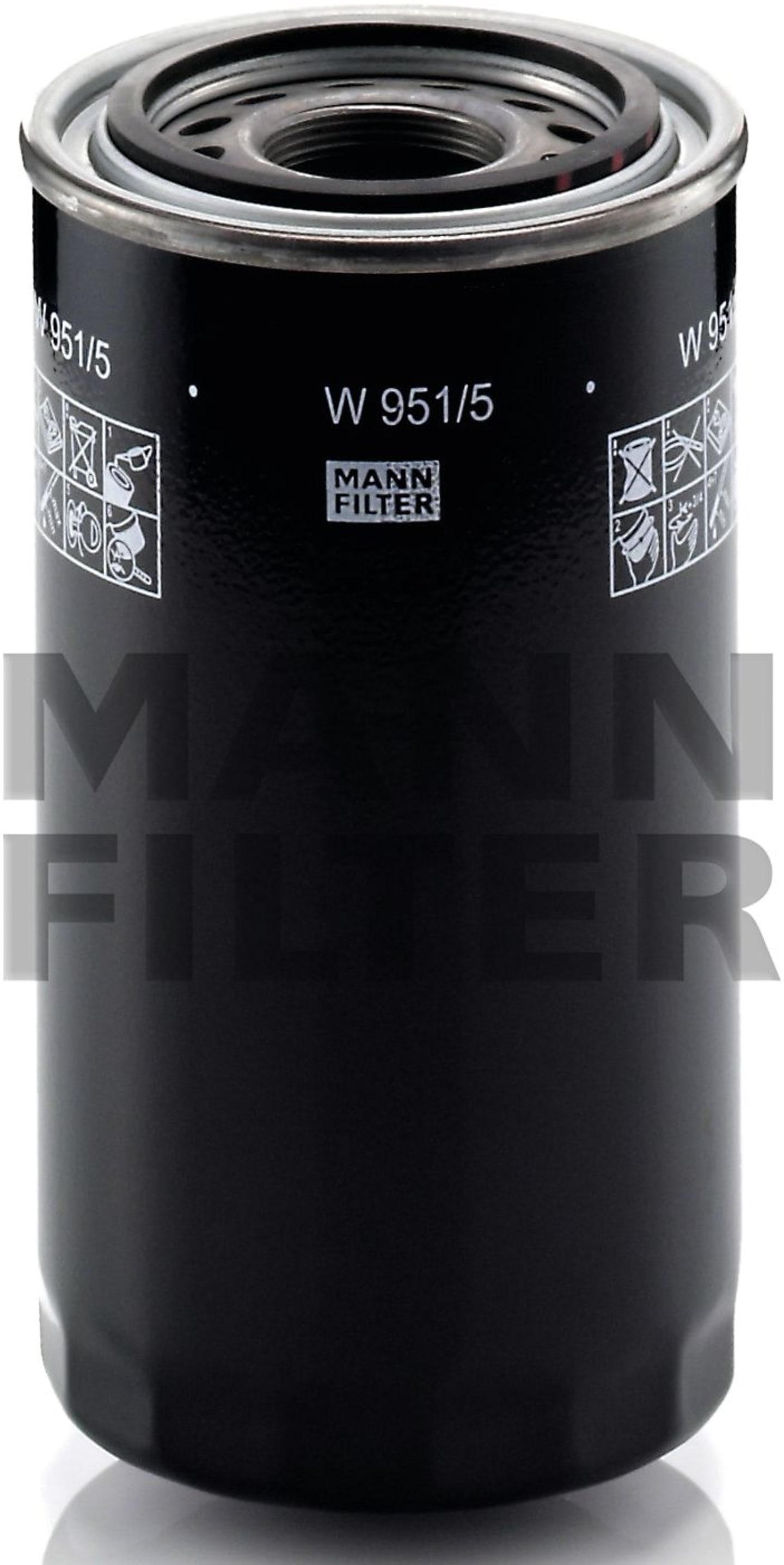 MANN Hydraulik-/Getriebeölfilter "W 951/5"