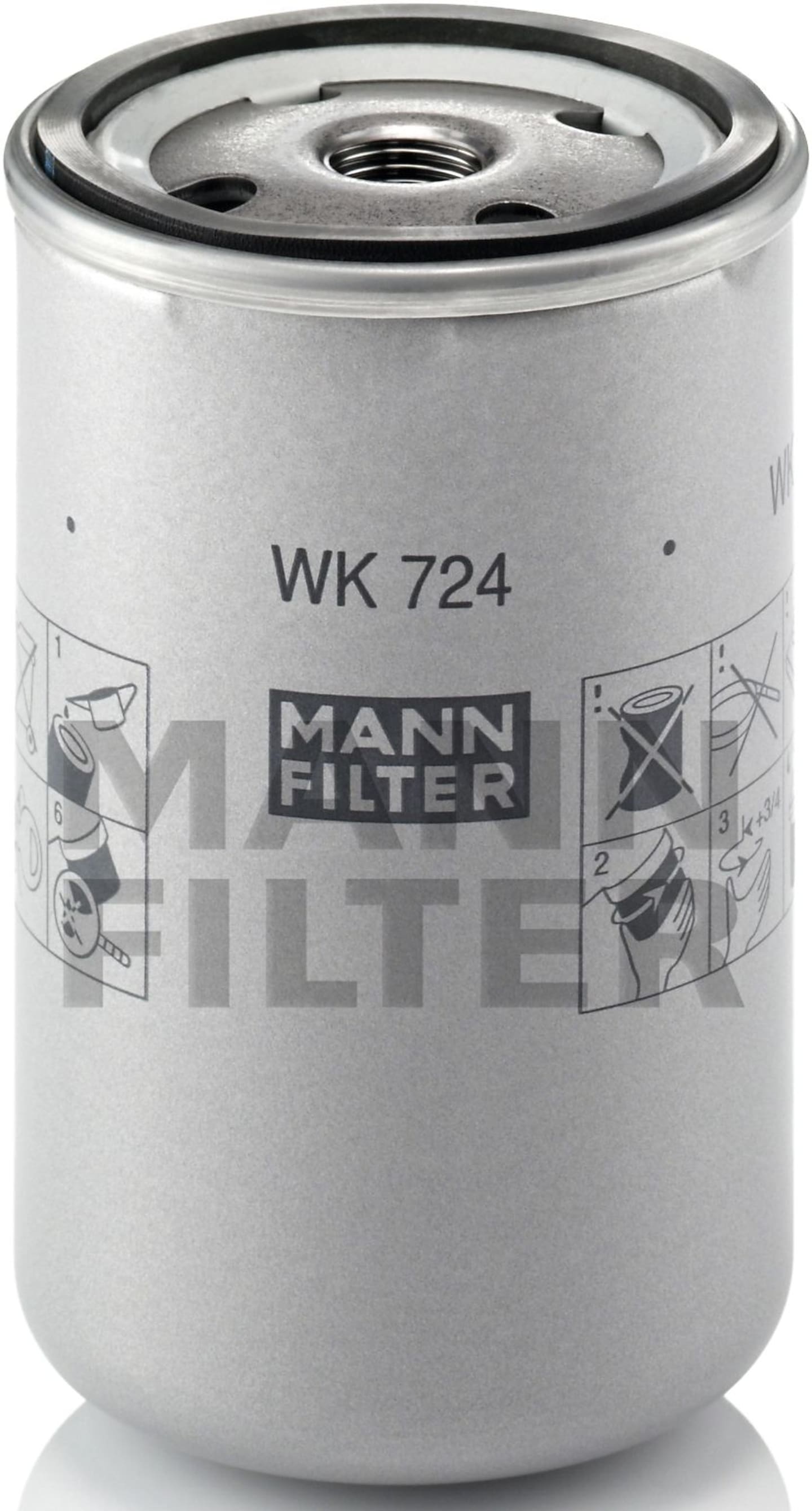 MANN Kraftstofffilter "WK 724"