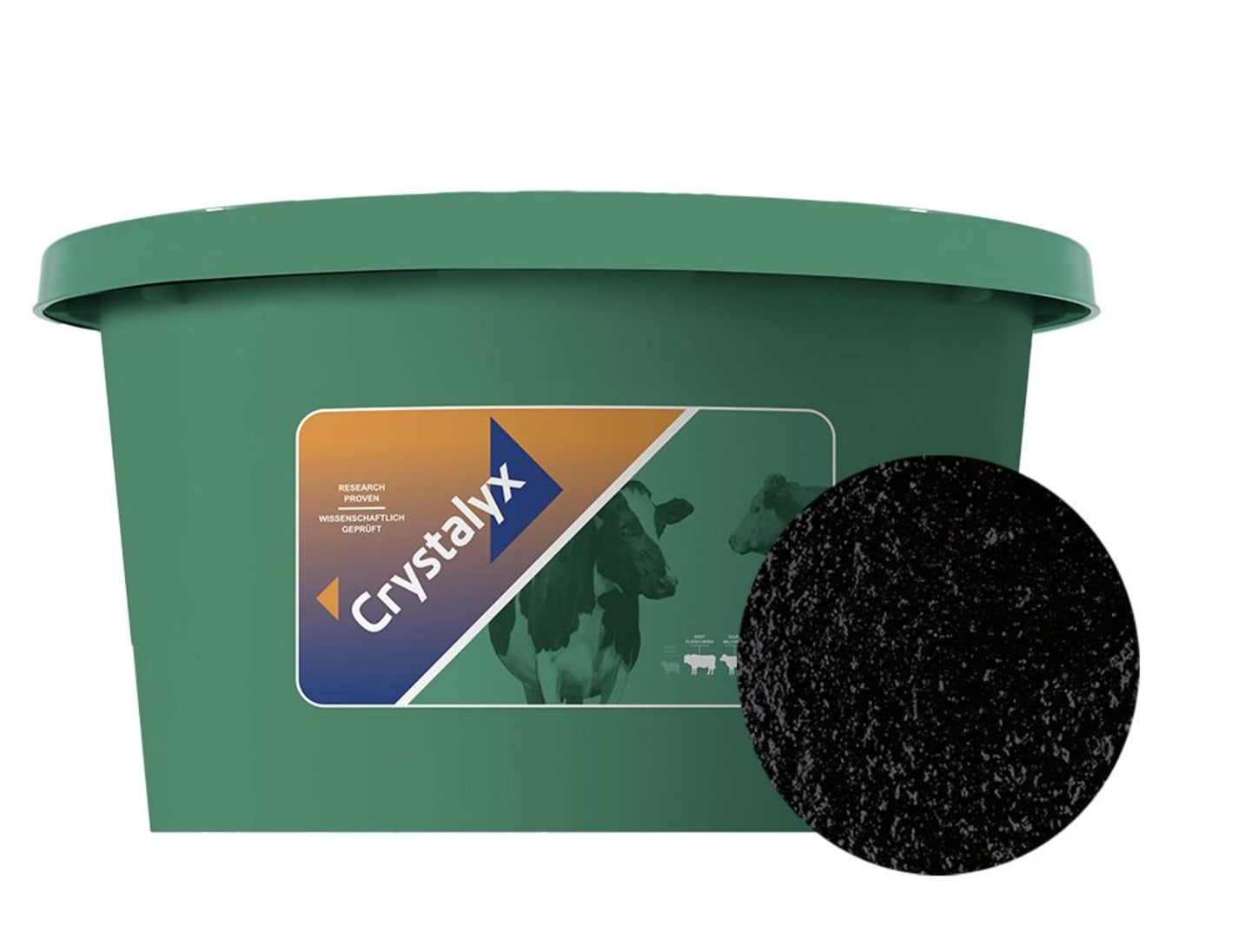 Crystalyx® Nutri Complete hochwertige Leckmasse für Milchkühe, Aufzuchtrinder und Mutterkühe zur bedarfsgerechten Versorgung mit Mineralstoffen und Vitaminen