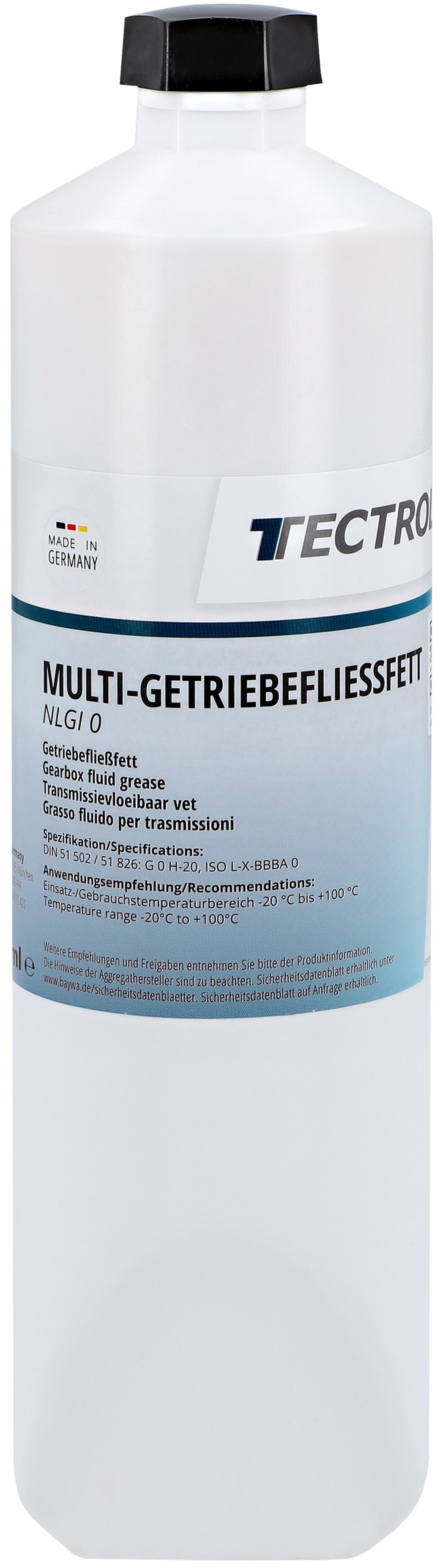 TECTROL MULTI-GETRIEBEFLIESSFETT NLGI 0 Schmierfett, Natriumseife, Fliessfett