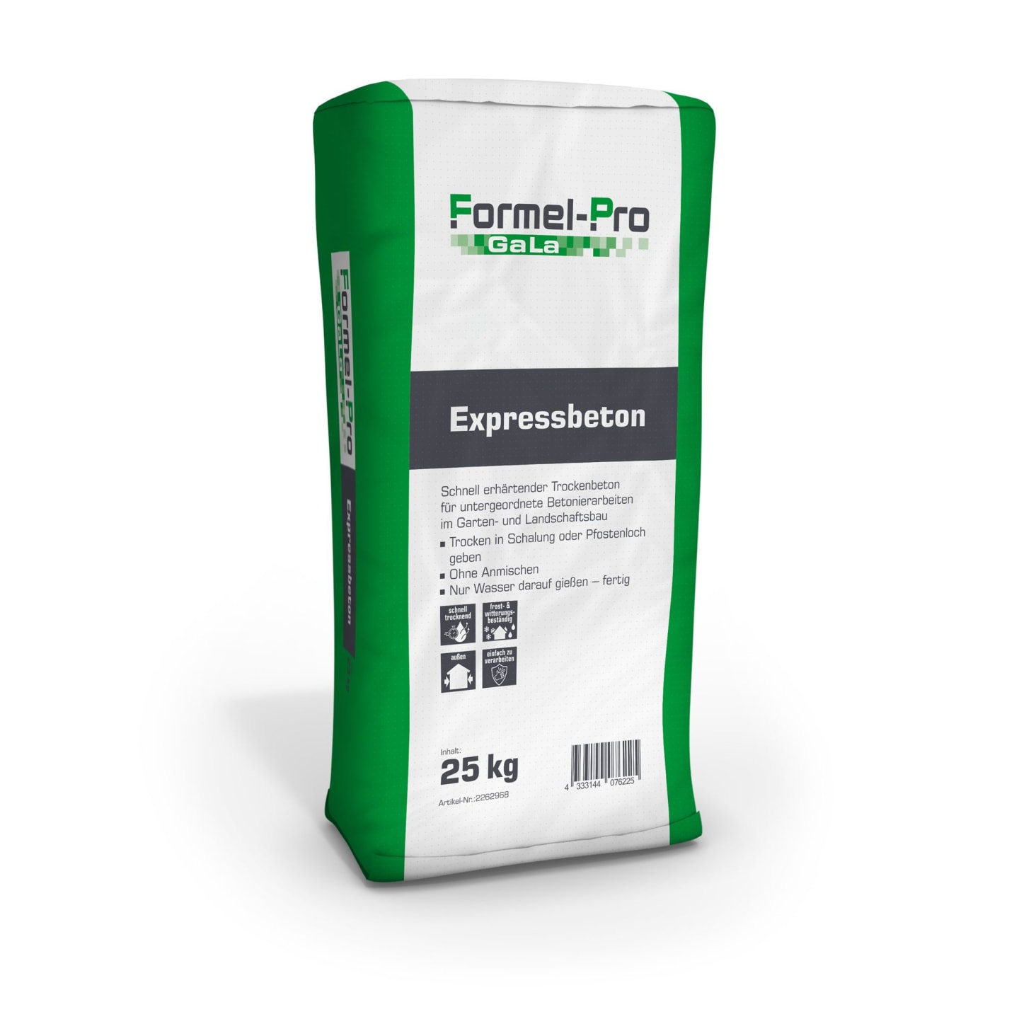 Formel-Pro GaLa Expressbeton 0-8 mm 25 kg schnellhärtend
