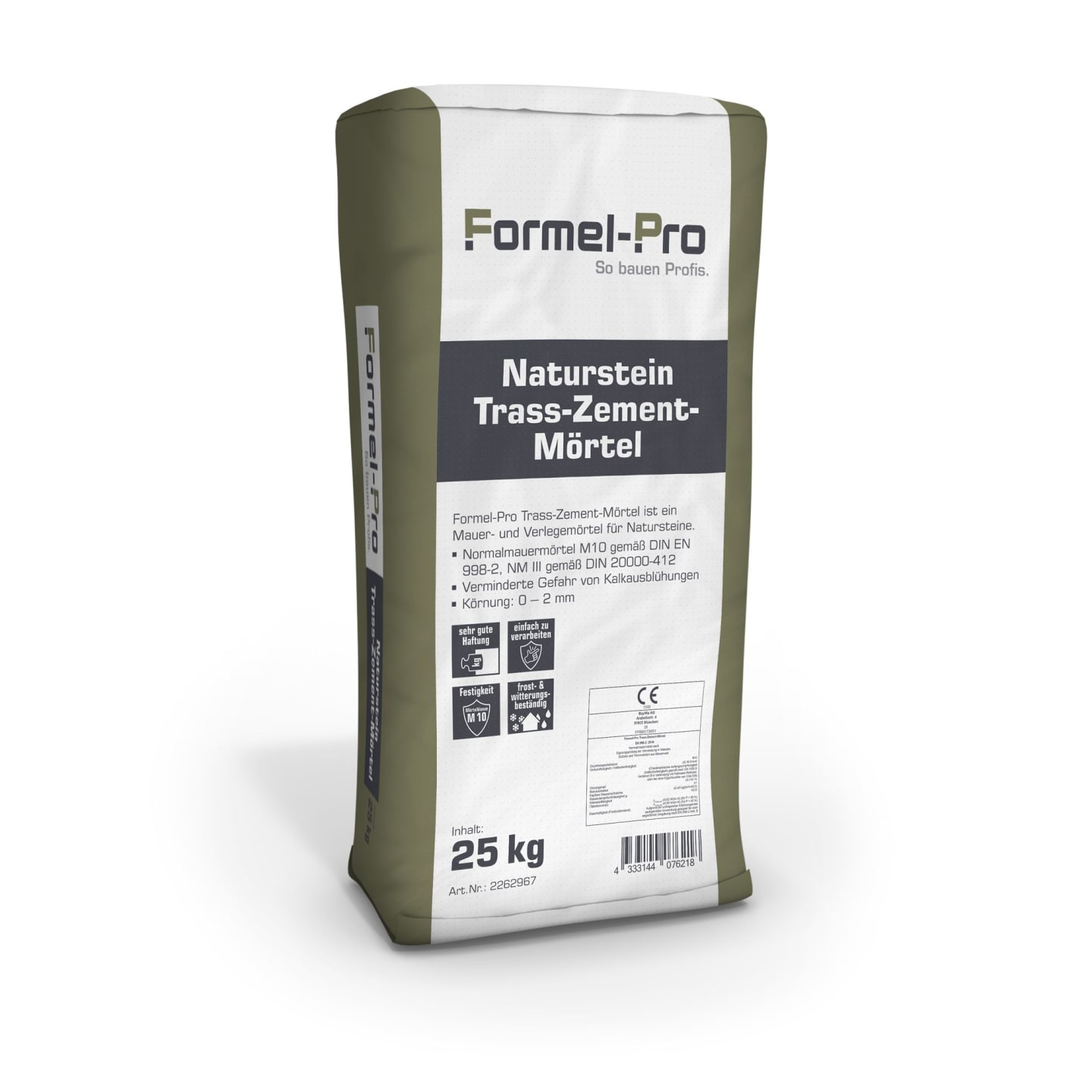 Formel-Pro Trass-Zement-Mörtel 0-2 mm