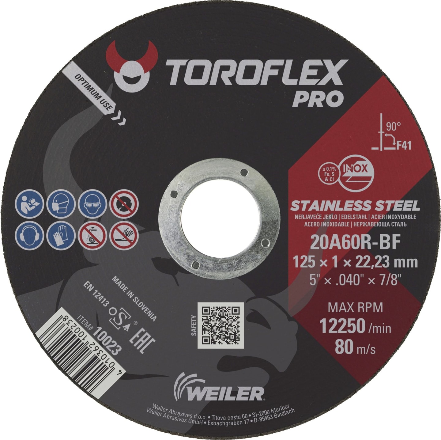 Toroflex Pro Dünntrennscheibe 125 x 22,23 mm 1 St.