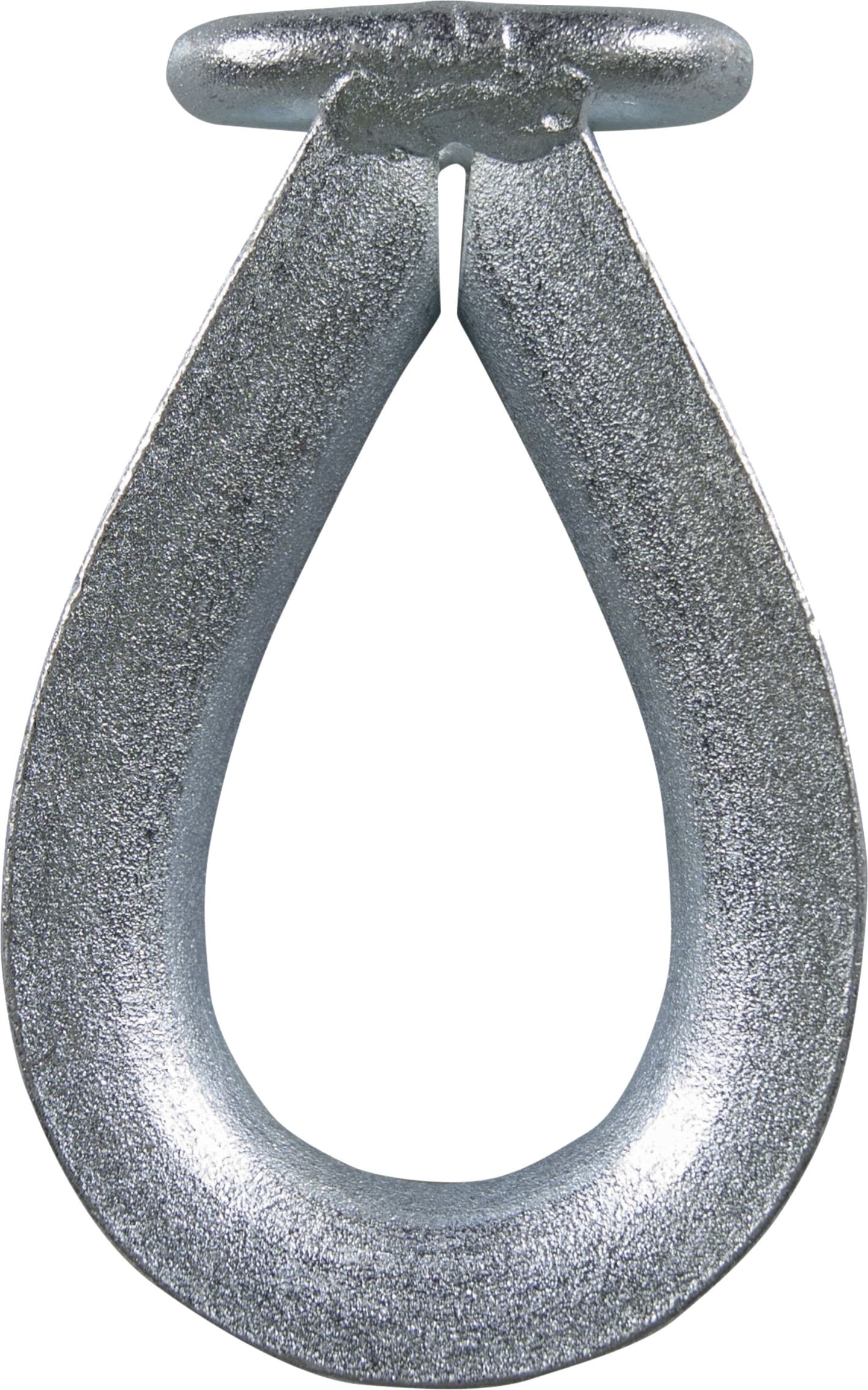 Kausche Stahl verzinkt für Spillwindenseil 9,5 – 13 mm