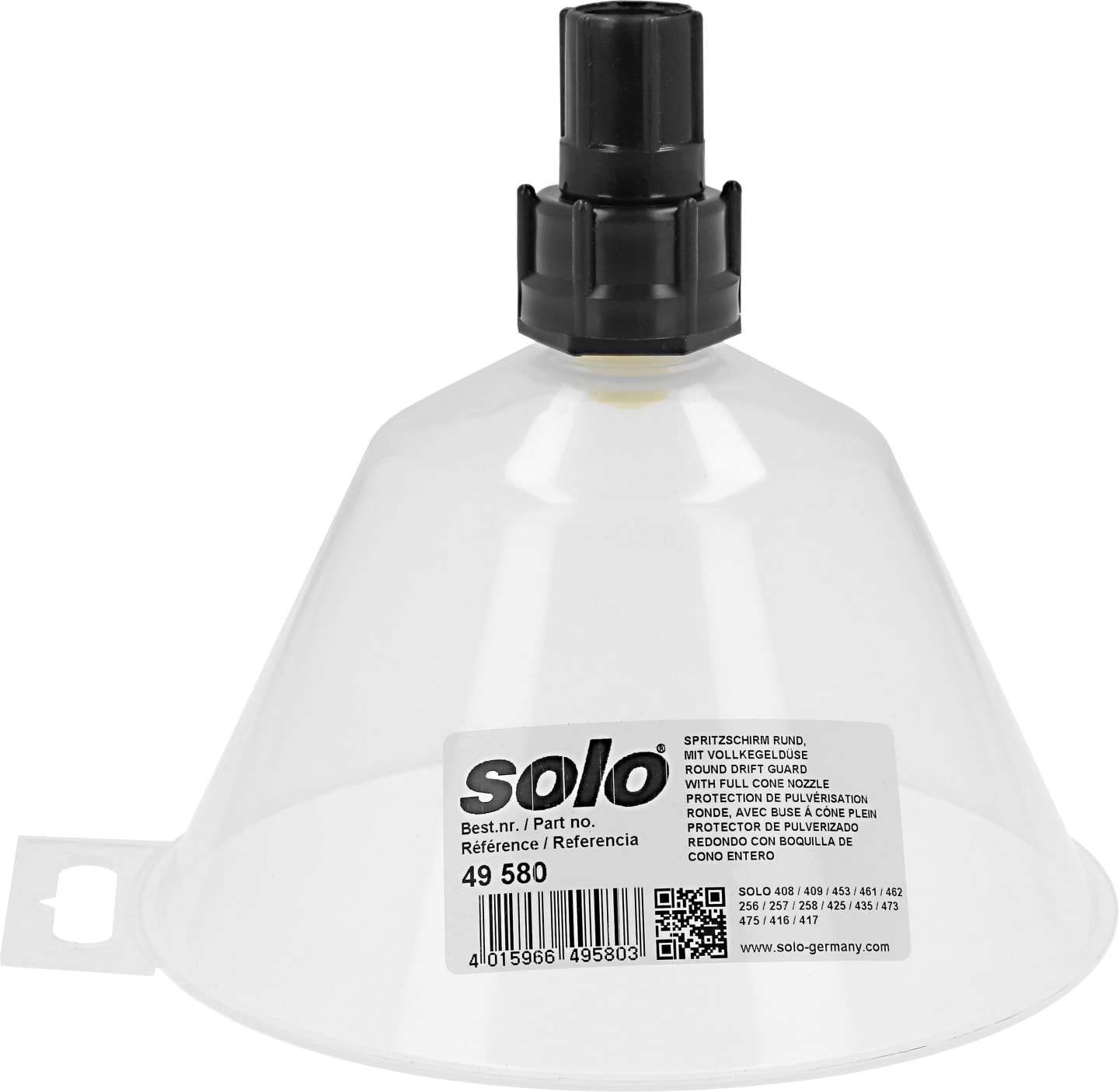Solo® Sprühschirm , mit Vollkegeldüse, für Spritze 200, 400, 49580