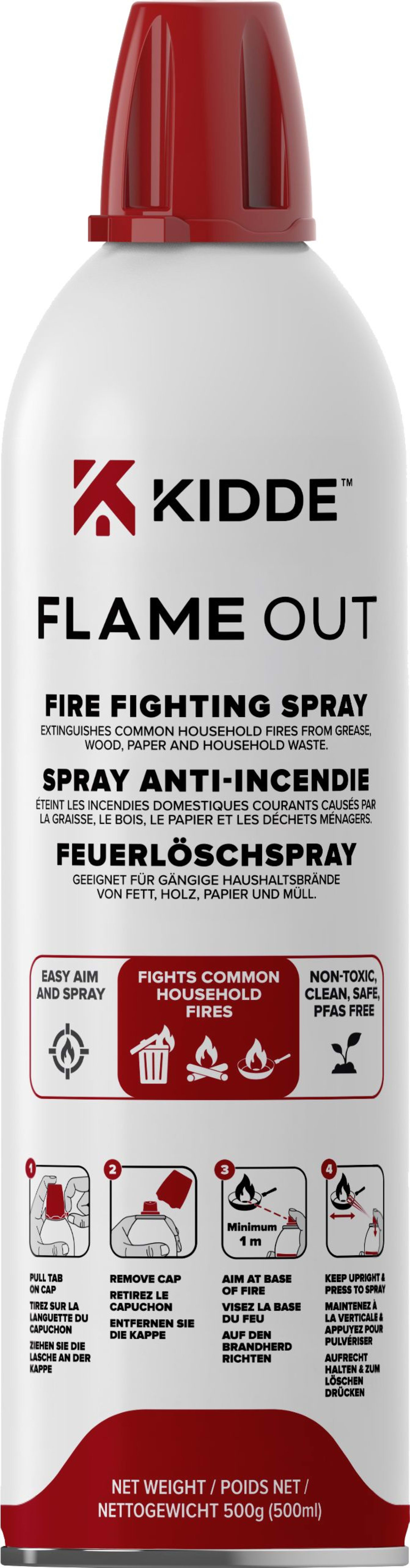 GLORIA® Feuerlöscher "Flame-Out KFS-500", 810500.0000