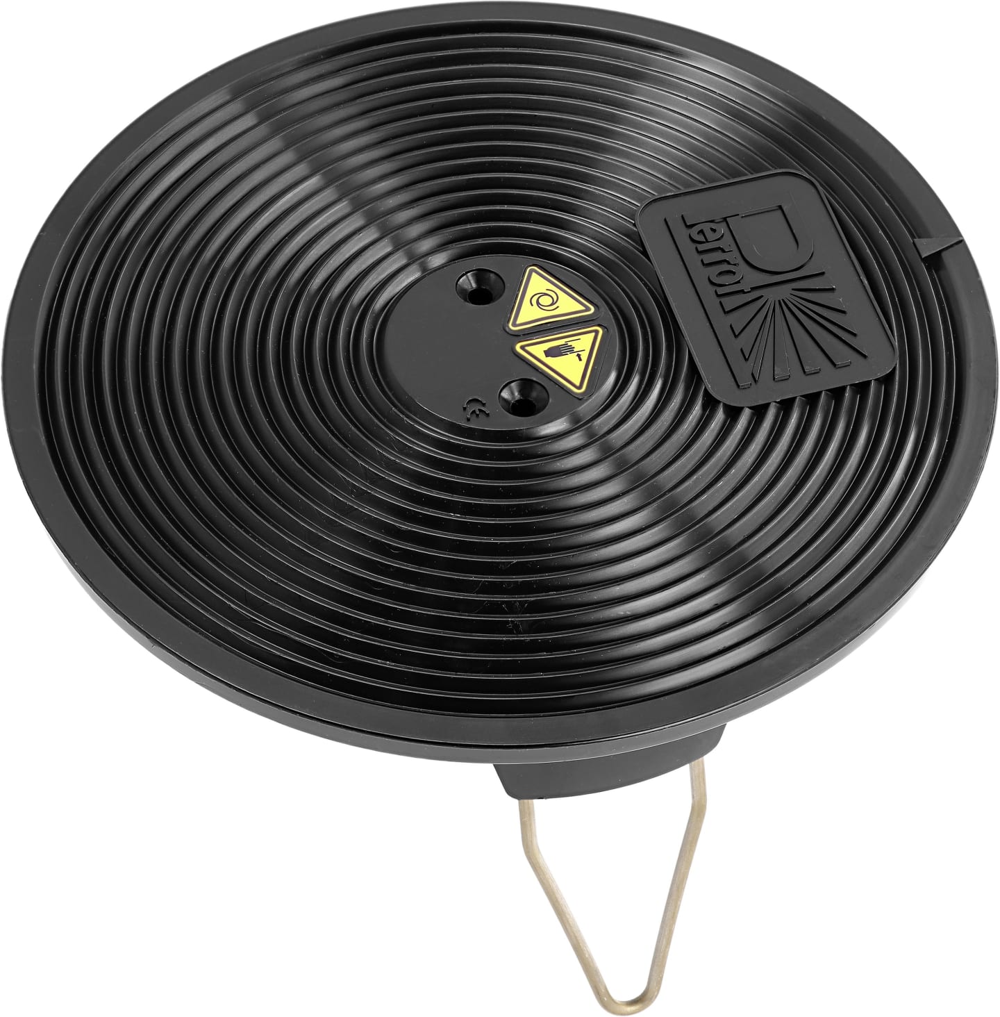 Perrot Deckel schwarz mit Sicherungsspange, für VersenkregnerVP3, RB25341