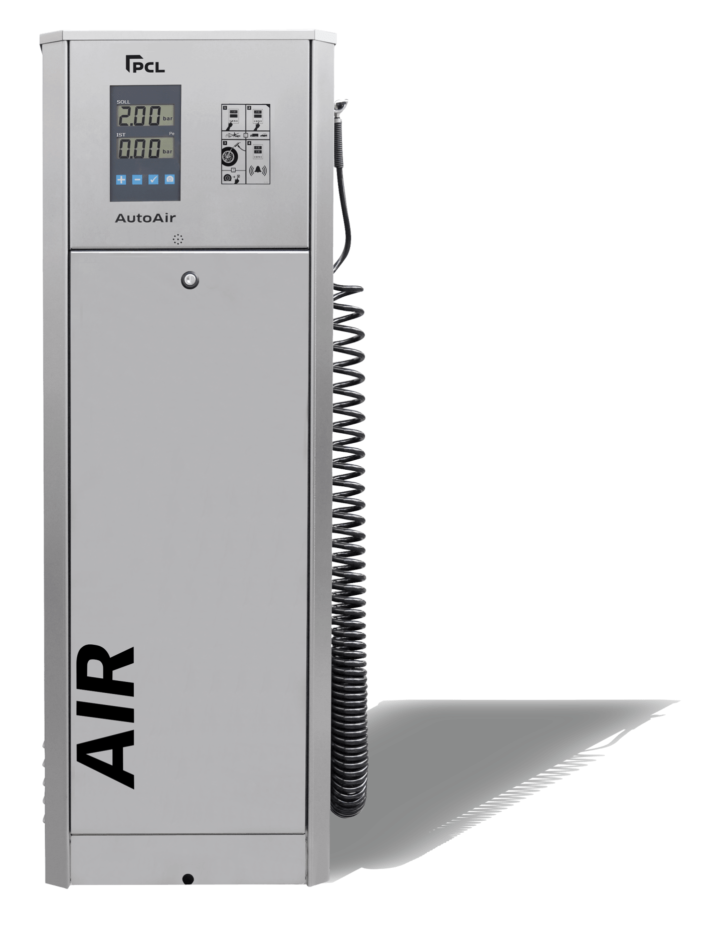 TECALEMIT Stationärer Reifenfüller AutoAir II Reifendruckregler Aral Version 117310101