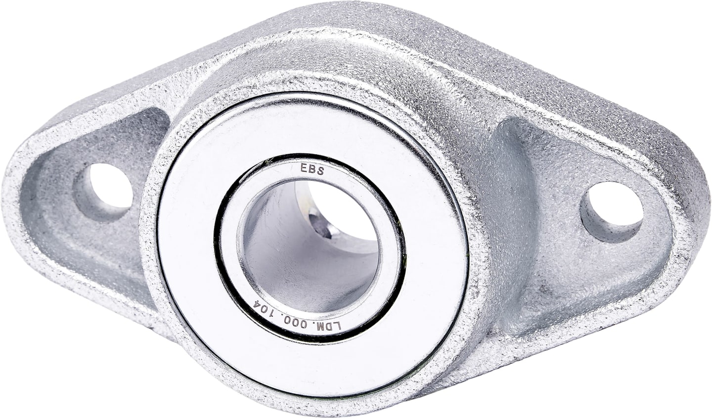 EBS Flanschlager 25 mm, 2-Loch, für Walze Lemken, LDM.000.104