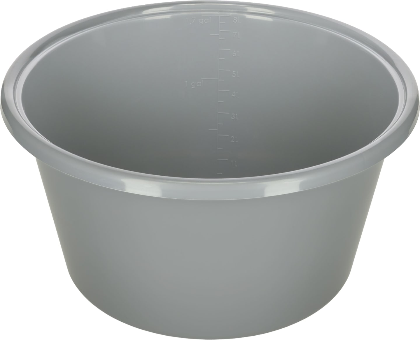 KERBL Futterschale 8 l, grau, Kunststoff, 3232487