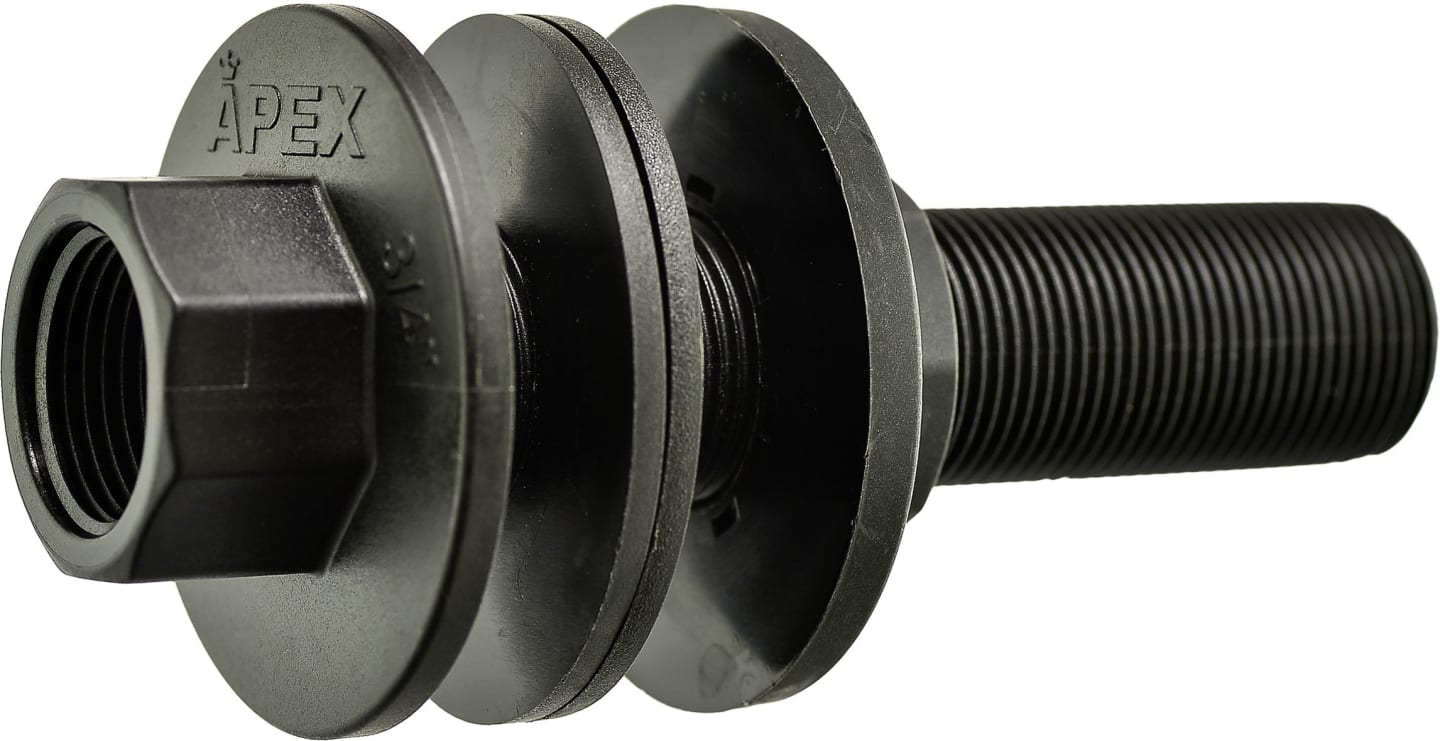 APEX Wanddurchführung "ATF-20" G 3/4" IG; G 3/4" AG, für Wasserspeicher, Tanks, Tröge, 2250342