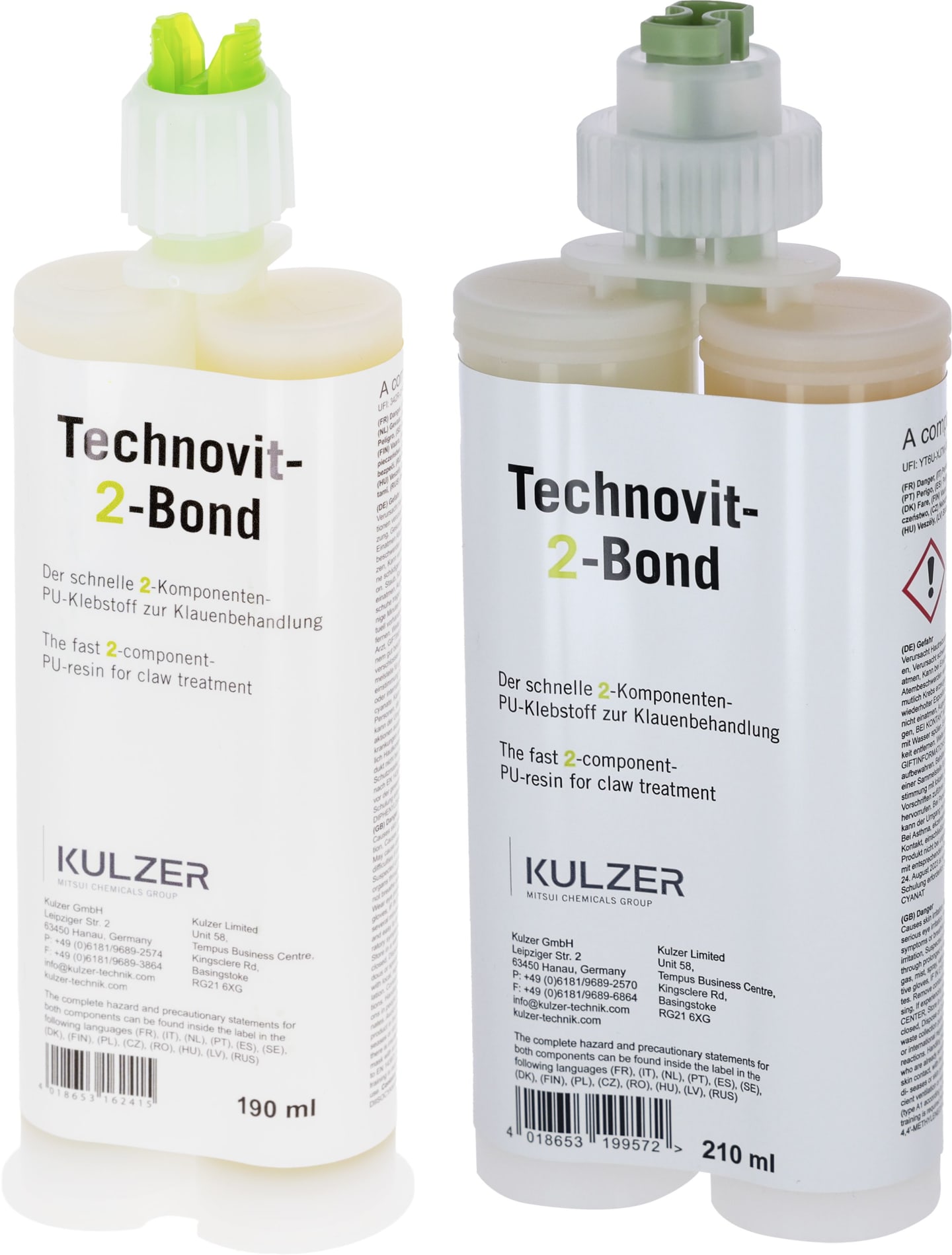 Technovit® Klauenpflegeset "Technovit-2-Bond" mit Handschuhen