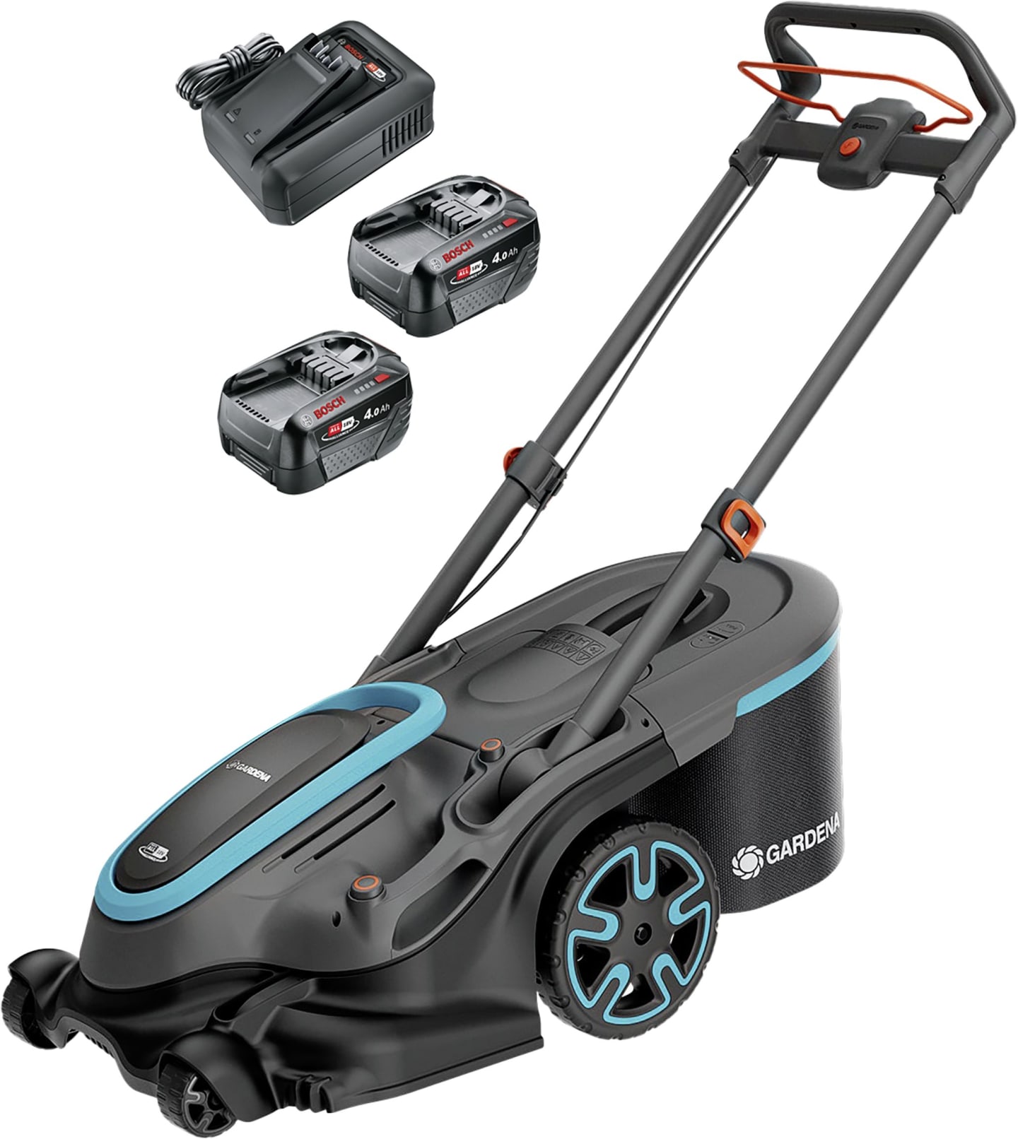 GARDENA Akku-Rasenmäher "PowerMax Duo 46"