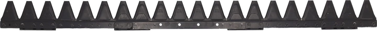 ESM Mähmesser 102 cm, mit Verstärkung, für Hobby-Universalbalken Balkenmäher Agria, Hako, Viking, 249 0770