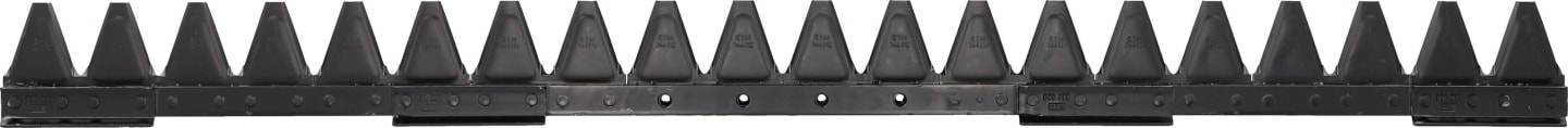 ESM Mähmesser 102 cm, mit Verstärkung, für Universal-S-Klappbalken Balkenmäher Agria, Fort, 249 1210