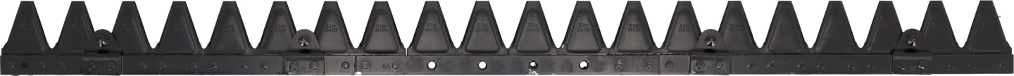 ESM Mähmesser 102 cm, mit Verstärkung, für Schwinghebelbalken Balkenmäher Agria, Echo, Eumot, 249 0960