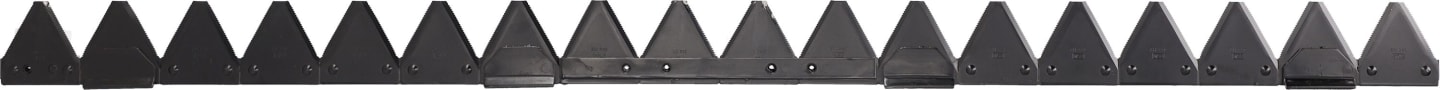 ESM Mähmesser 137 cm, mit Verstärkung, für Fingerbalken Balkenmäher Agria, 259 0270