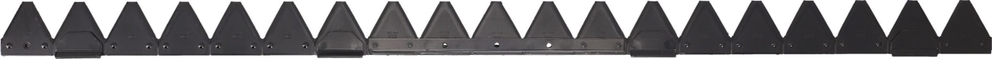 ESM Mähmesser 145 cm, mit Verstärkung, für Fingerbalken Mittel-/Hochschnitt Balkenmäher Agria, 259 0660