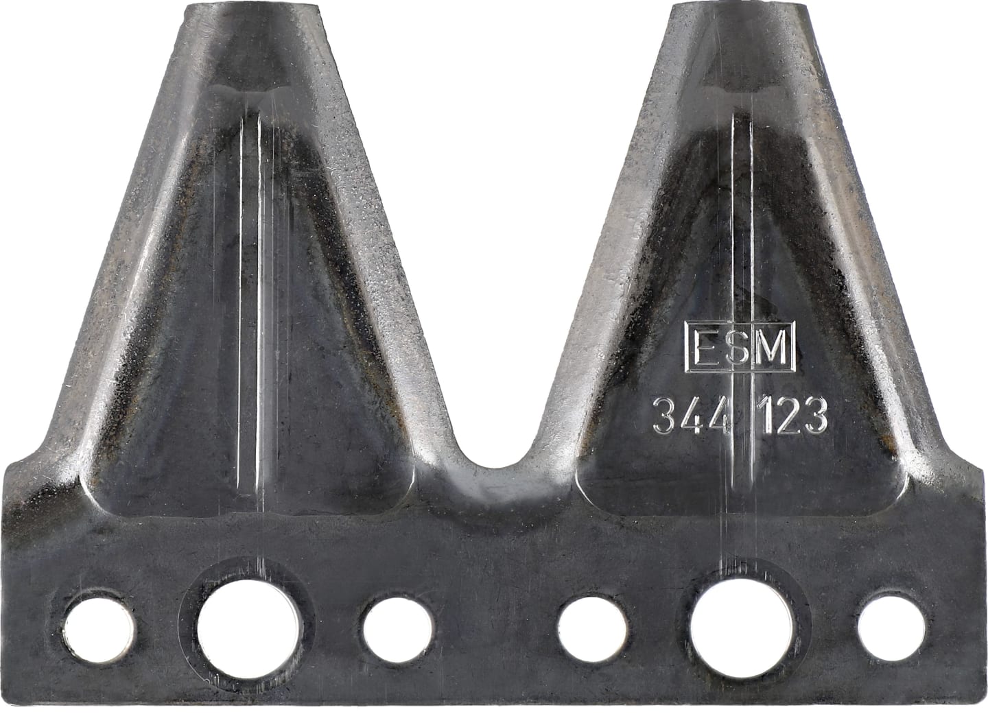 ESM Doppelklinge 73 x 101,6 x 2 mm, gewölbt, für Agria, Al-Ko, ESM, Iseki