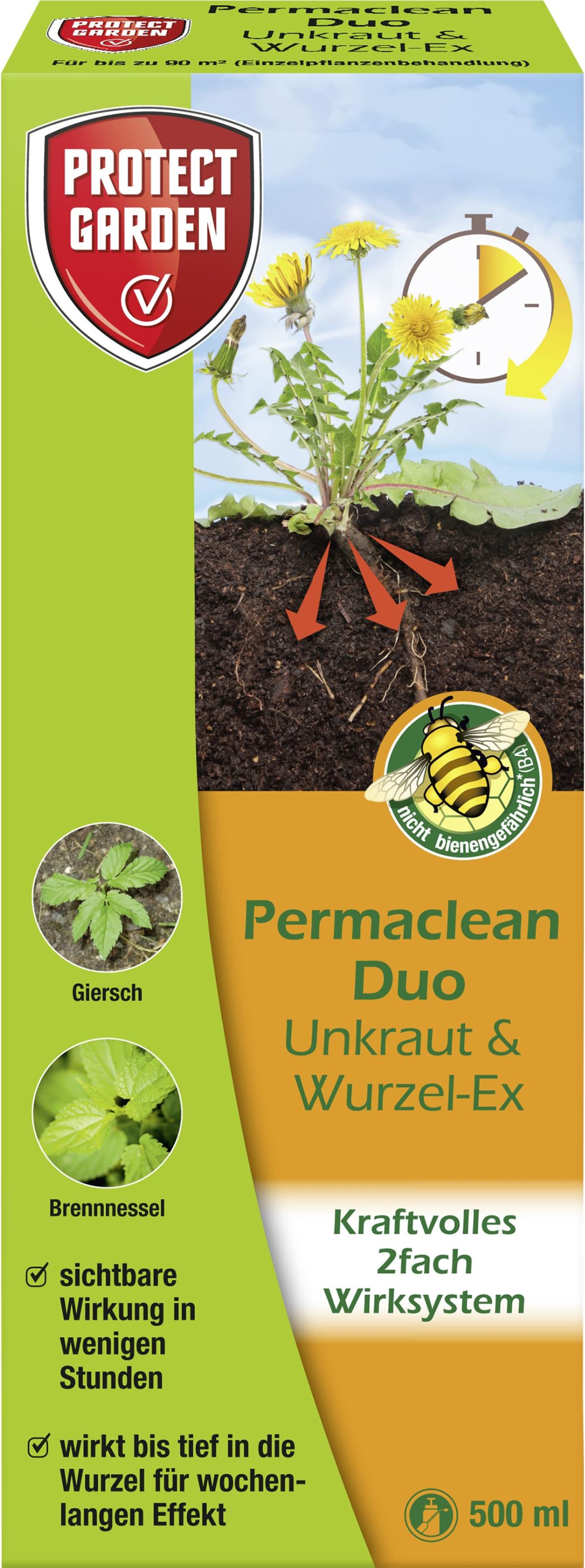 Protect Garden Unkrautvernichter "Permaclean Duo Unkraut & Wurzel-Ex"
