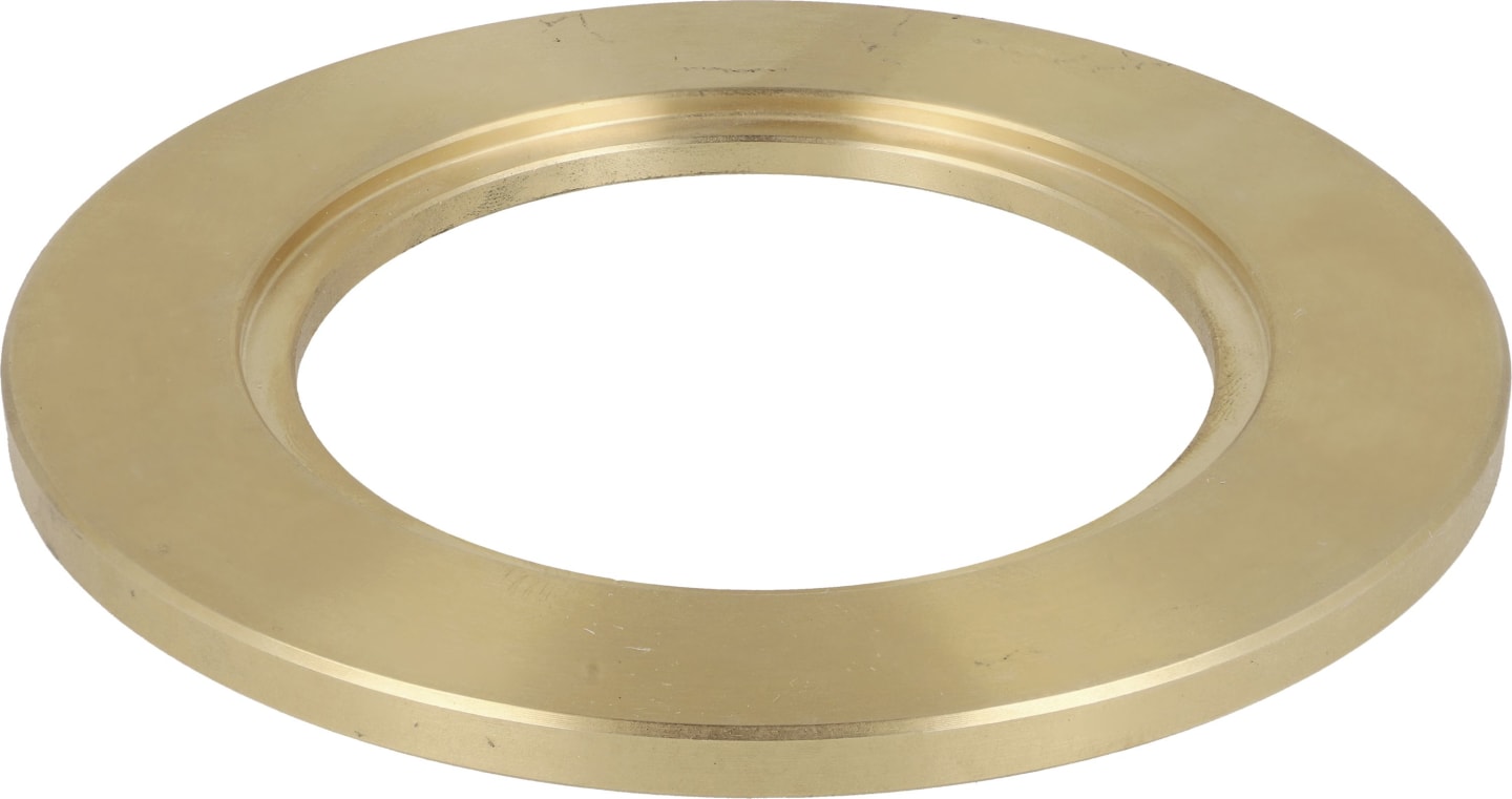 Messingscheibe 115,5 x 70,8 mm, für Vorderachsbock von Fendt Geräteträger F 231 GT