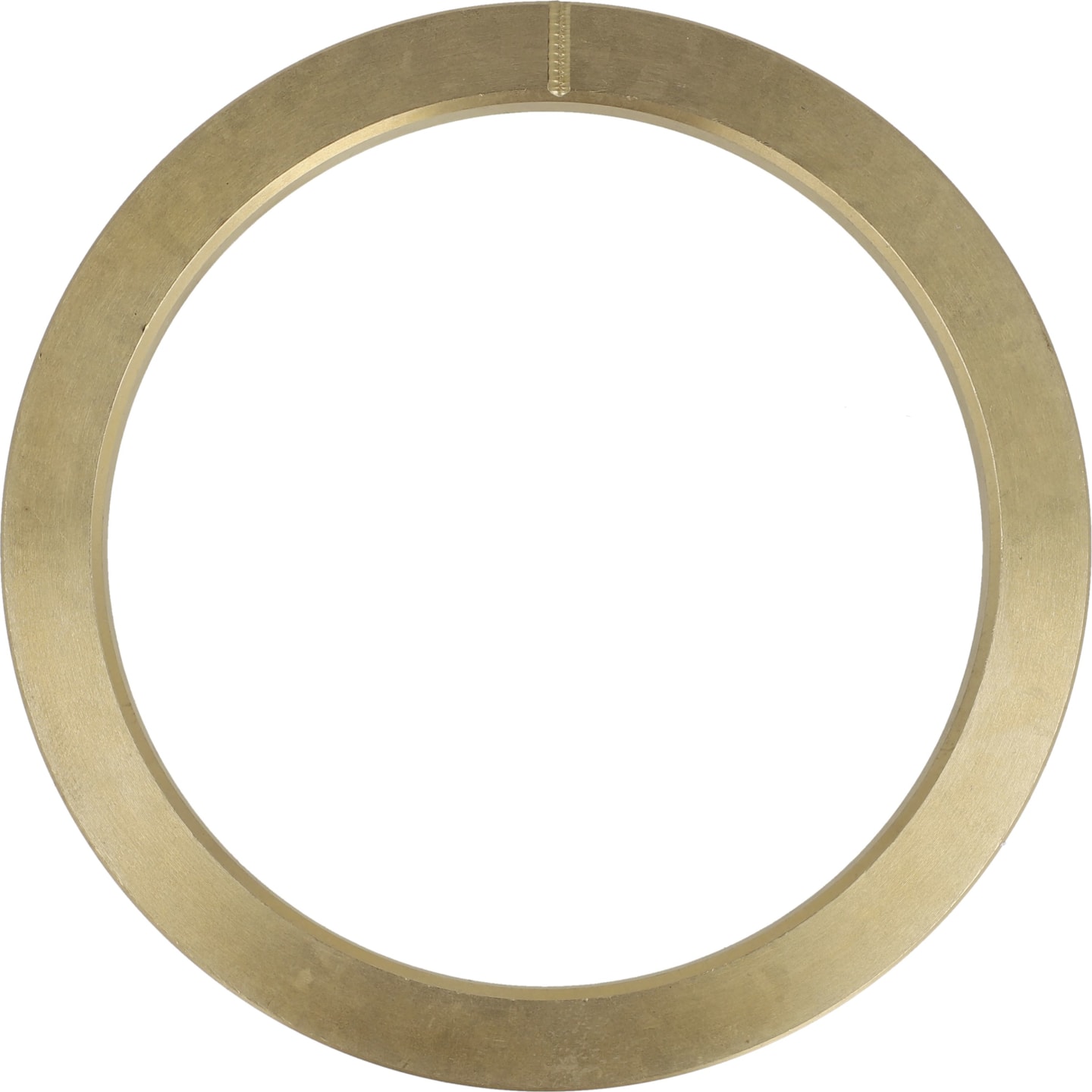 Messingscheibe 104,5 x 84,4 mm, für Vorderachsbock von Fendt Geräteträger F 231 GT