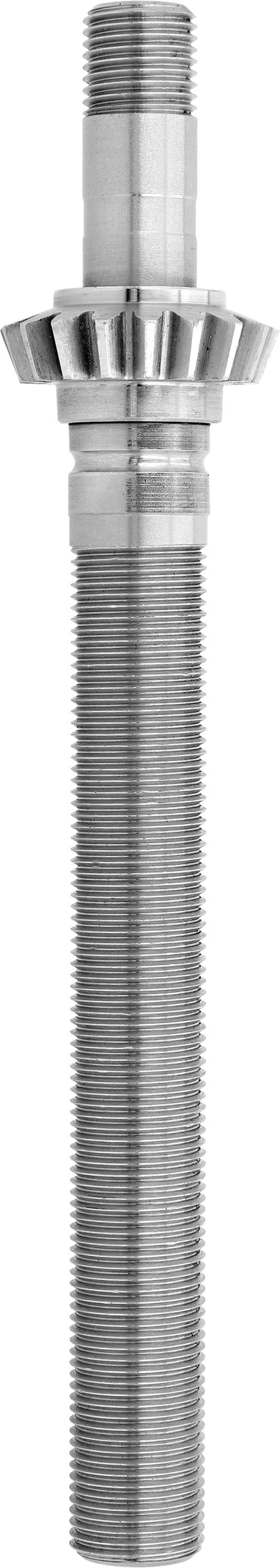 Spindel 18 Zähne, M 20 x 2 AG; M 24 x 2 AG, Länge 271 mm, für Hubspindel für Fendt Farmer 100, 200, 300, 5 S, Geräteträger