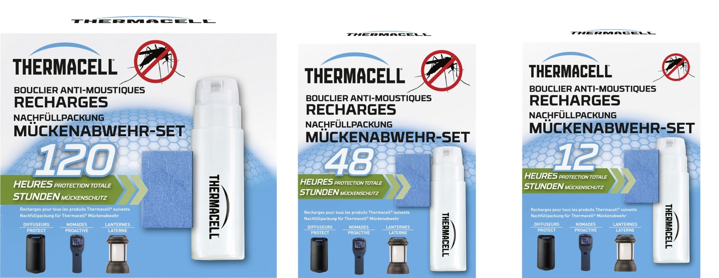 Thermacell Wirkstoffplättchen mit Zitroneneukalyptusöl zur Mückenabwehr, für 15 m²