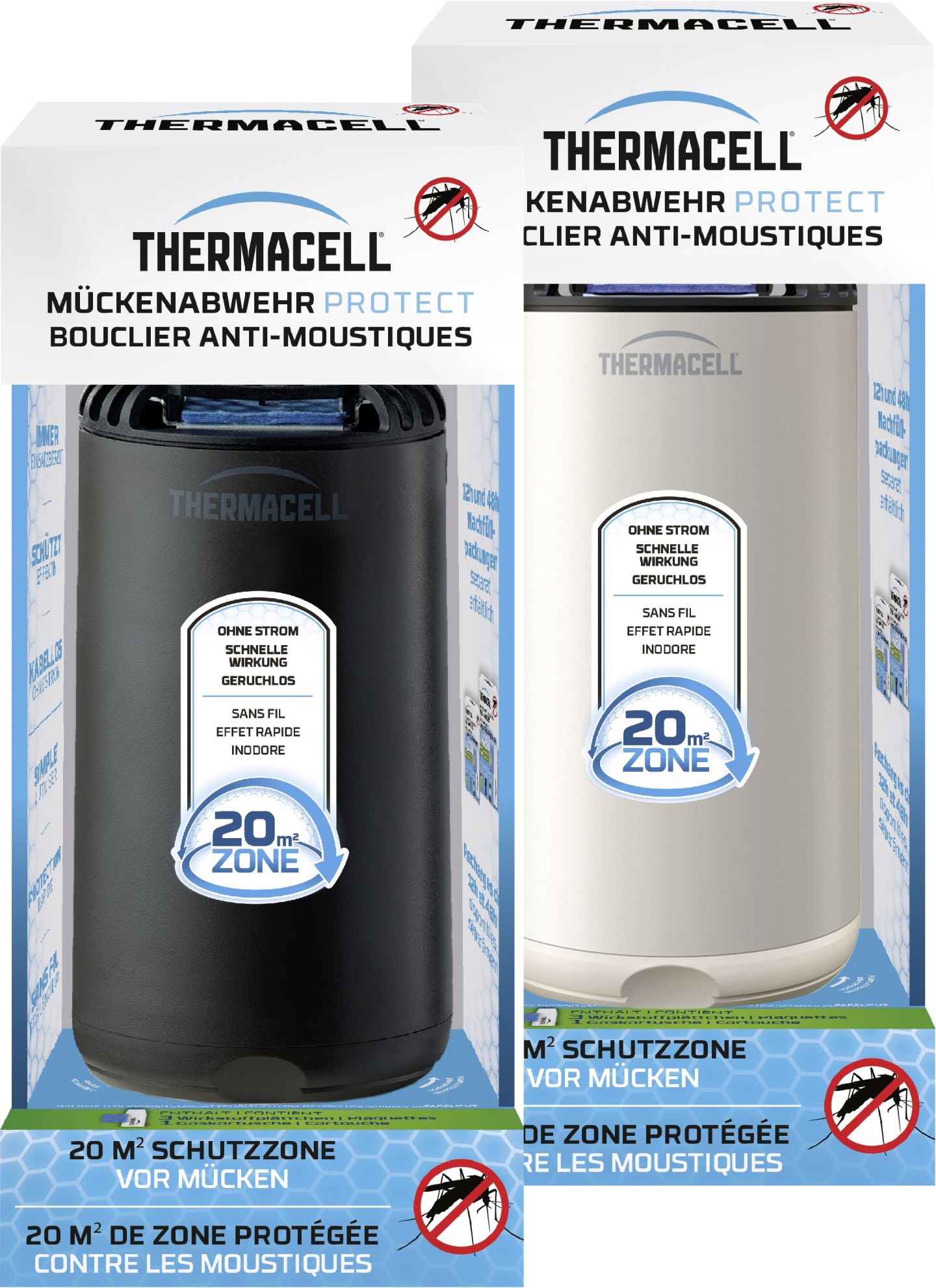 Thermacell Mückenabwehr "Protect" Tischgerät, für max. 20 m²