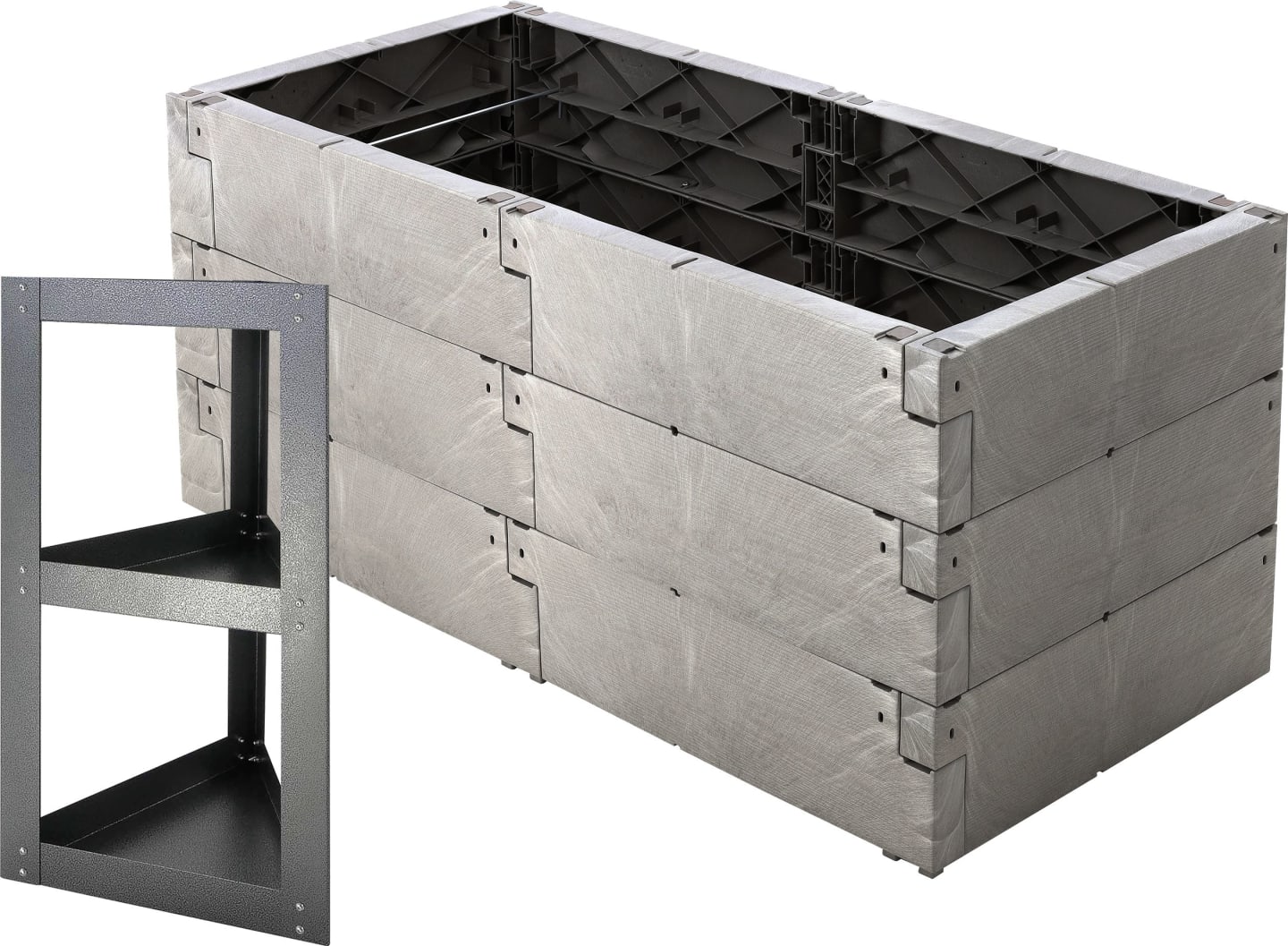 JUWEL Hochbeet "Timber 3er-Set" 130 x 60 x 60 cm