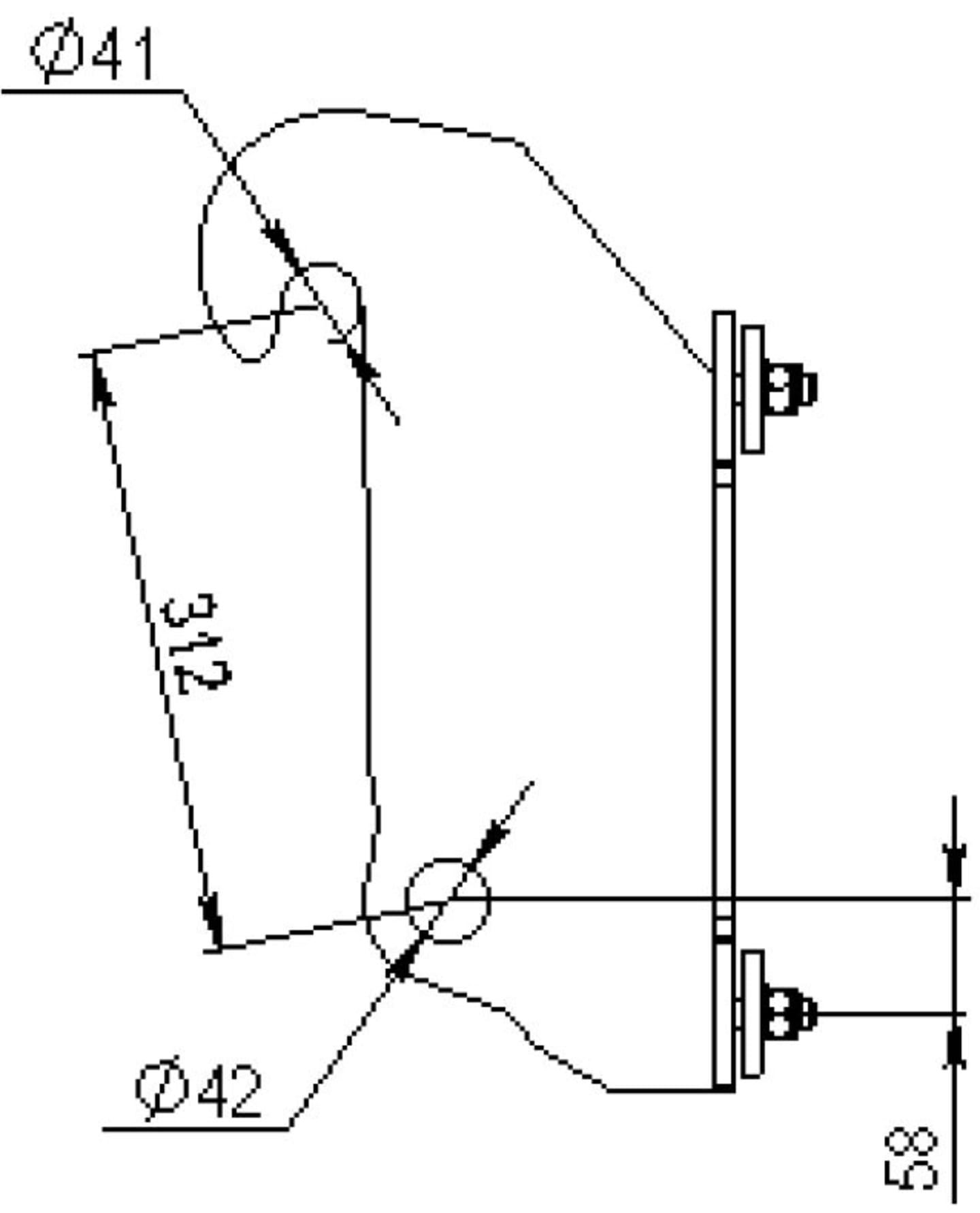 Düvelsdorf Anschraubplatte D-Lock; Wacker Neuson Z-HV, 2 St., 5120600